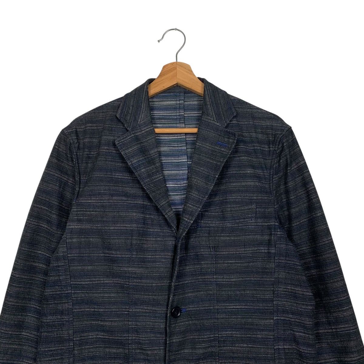 Romeo Gigli Gigli Stripe Casual Jacket Size US M / EU 48-50 / 2 - 2 Thumbnail