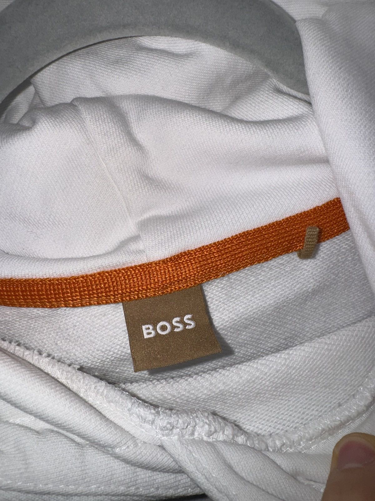 Hugo Boss Boss hoodie white with logo heart love boss Size US S / EU 44-46 / 1 - 5 Thumbnail