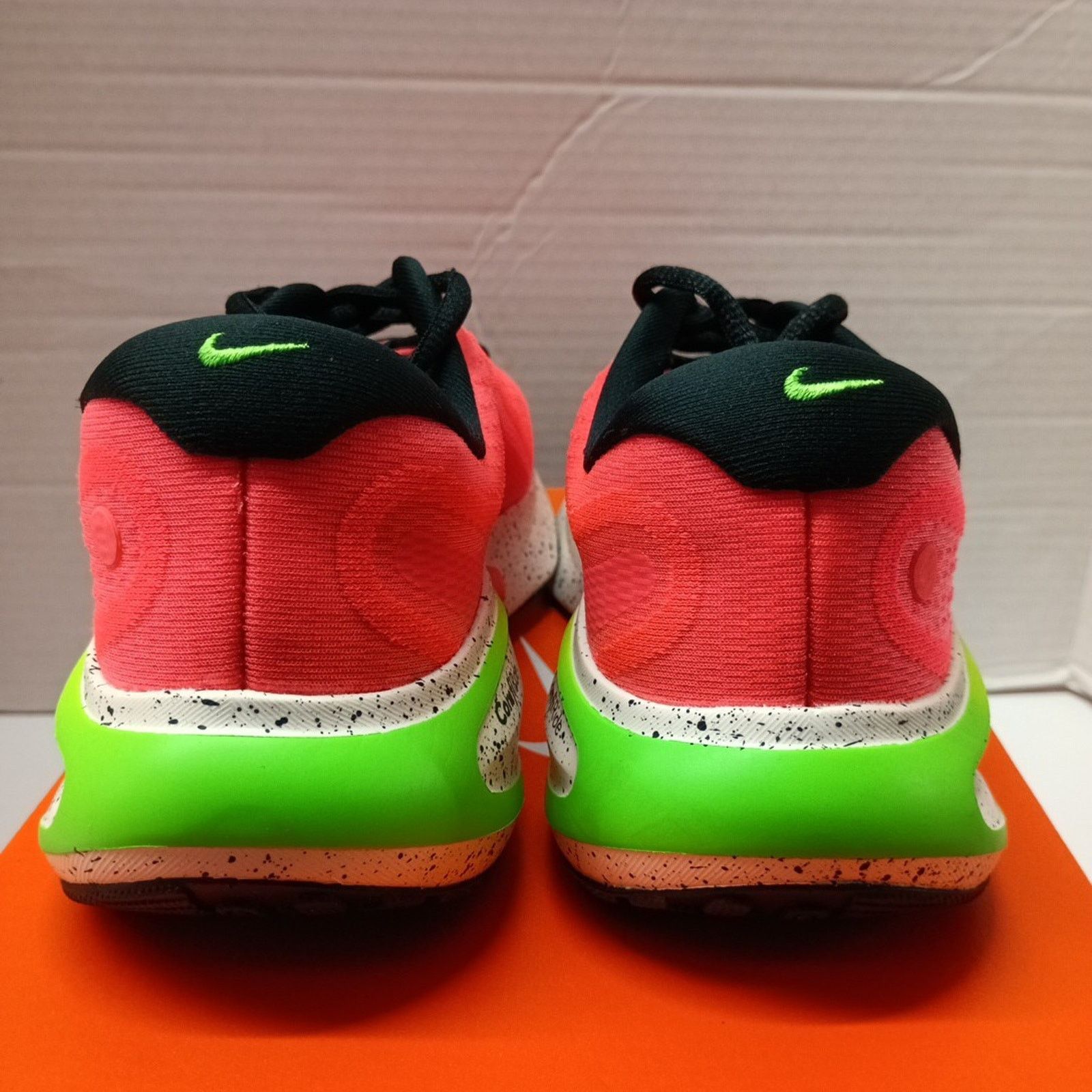 Nike Nike Journey Run Hot Punch Neon Women Size 6.5/Men's 5 Shoes Size US 6.5 / IT 36.5 - 4 Thumbnail