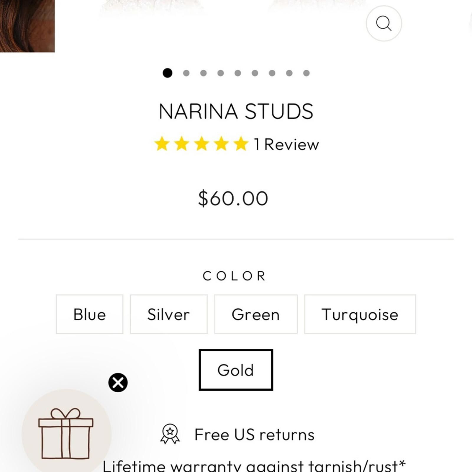 Other NIB Jewels by Sunaina Elegant Gold Teardrop Earrings Size ONE SIZE - 4 Thumbnail