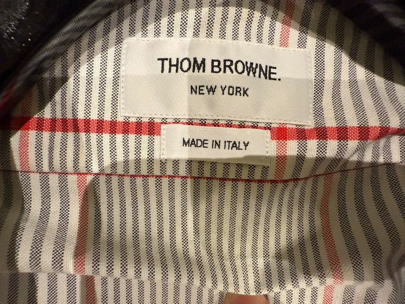 Thom Browne THOM BROWNE Check Twin Sleeves Shirt 2502-Nextarrow Size US L / EU 52-54 / 3 - 3 Thumbnail