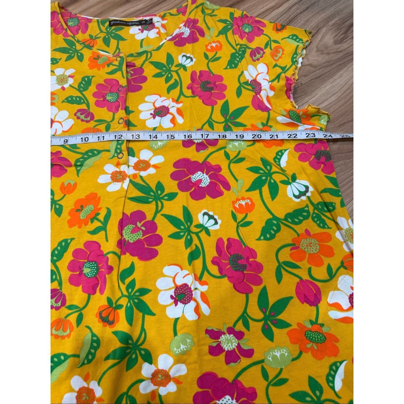 Guru Gudrun Sjoden floral boho lagenlook dress size XXL Size XXL / US 16-18 / IT 52-54 - 8 Thumbnail
