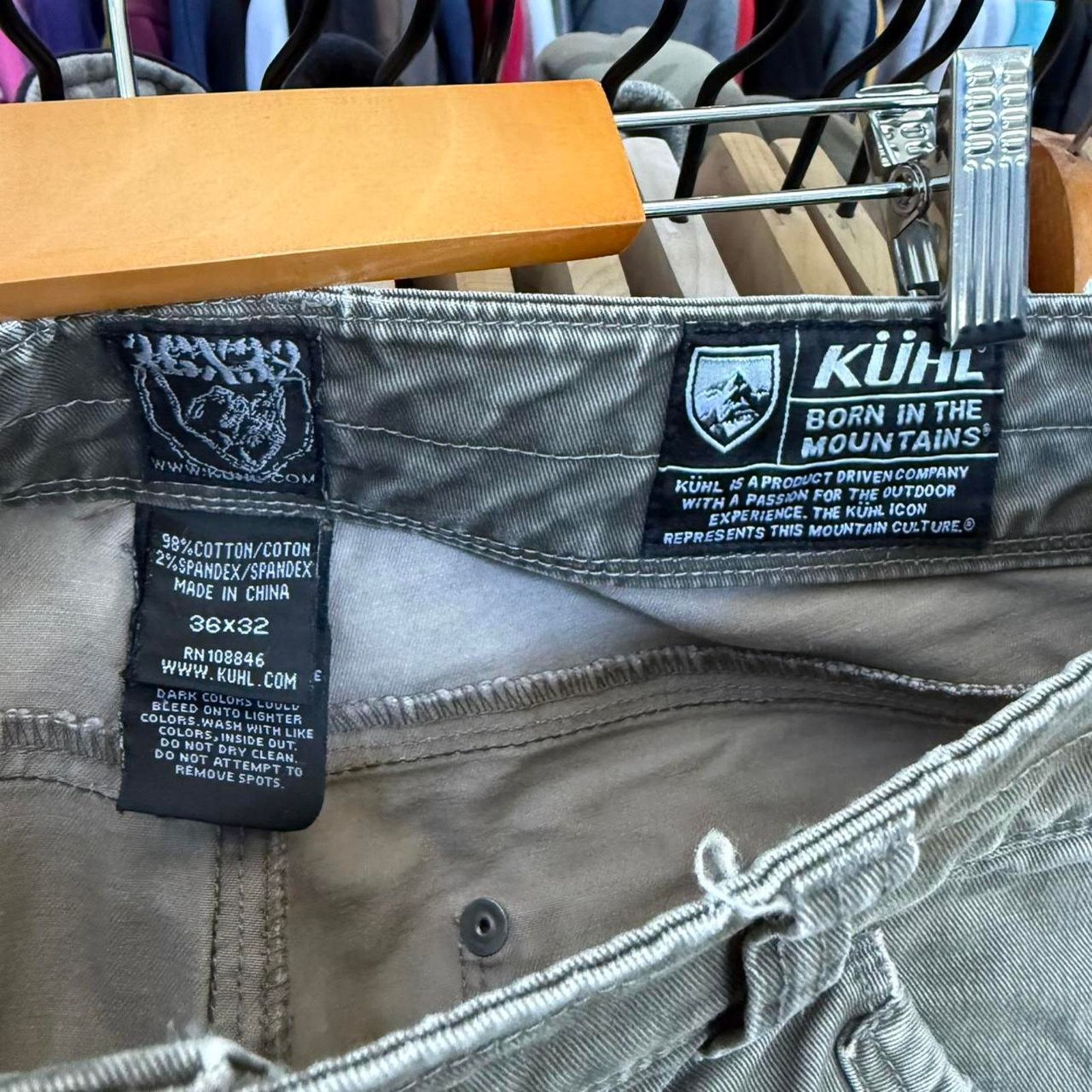 Kuhl Kühl Brand Hiking Pants Made From Very Durable Material Size US 37 - 8 Thumbnail