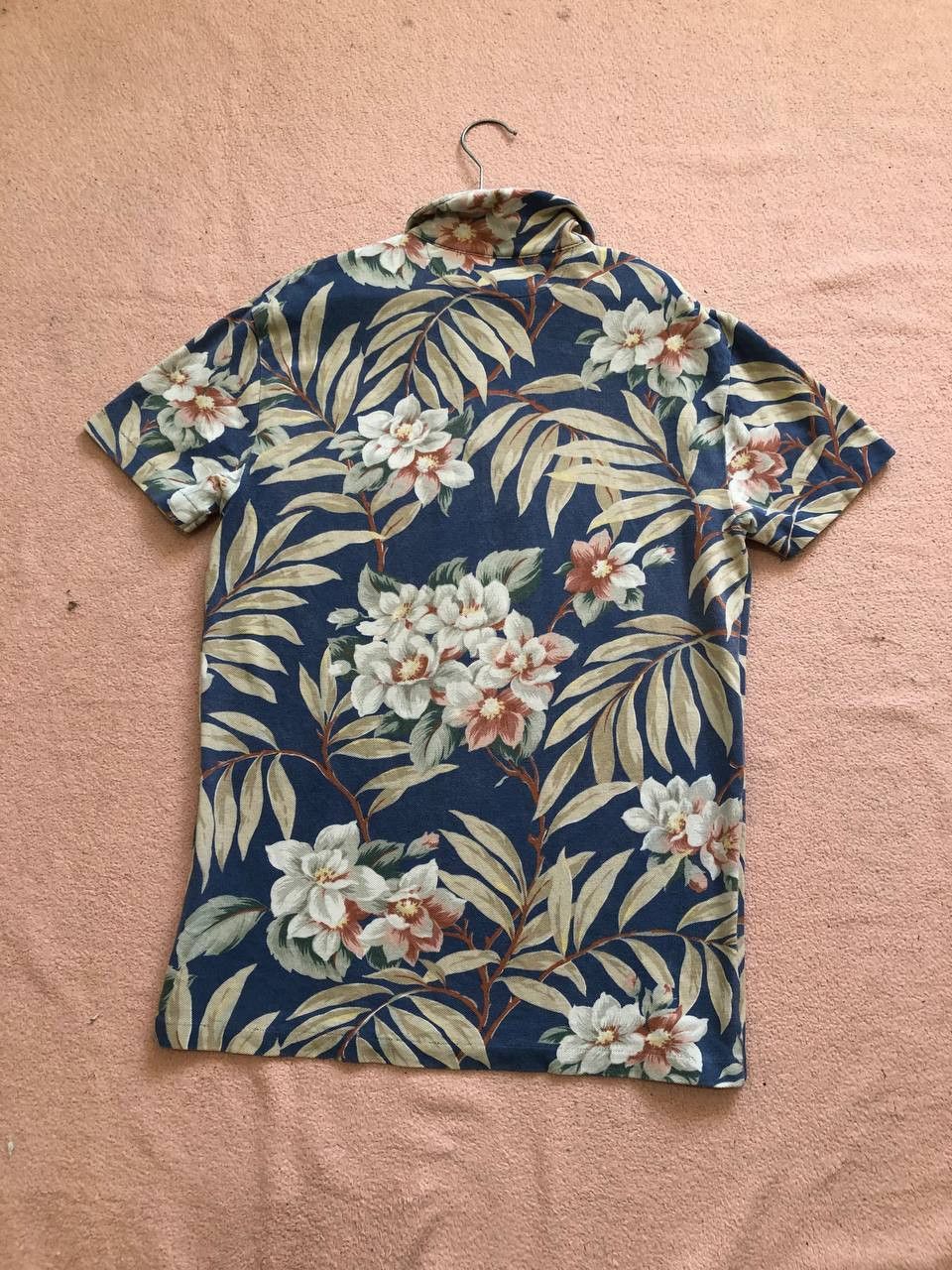 Polo Ralph Lauren Vintage Polo Ralph Lauren Custom Fit Flower Print Shirt Size US L / EU 52-54 / 3 - 9 Thumbnail