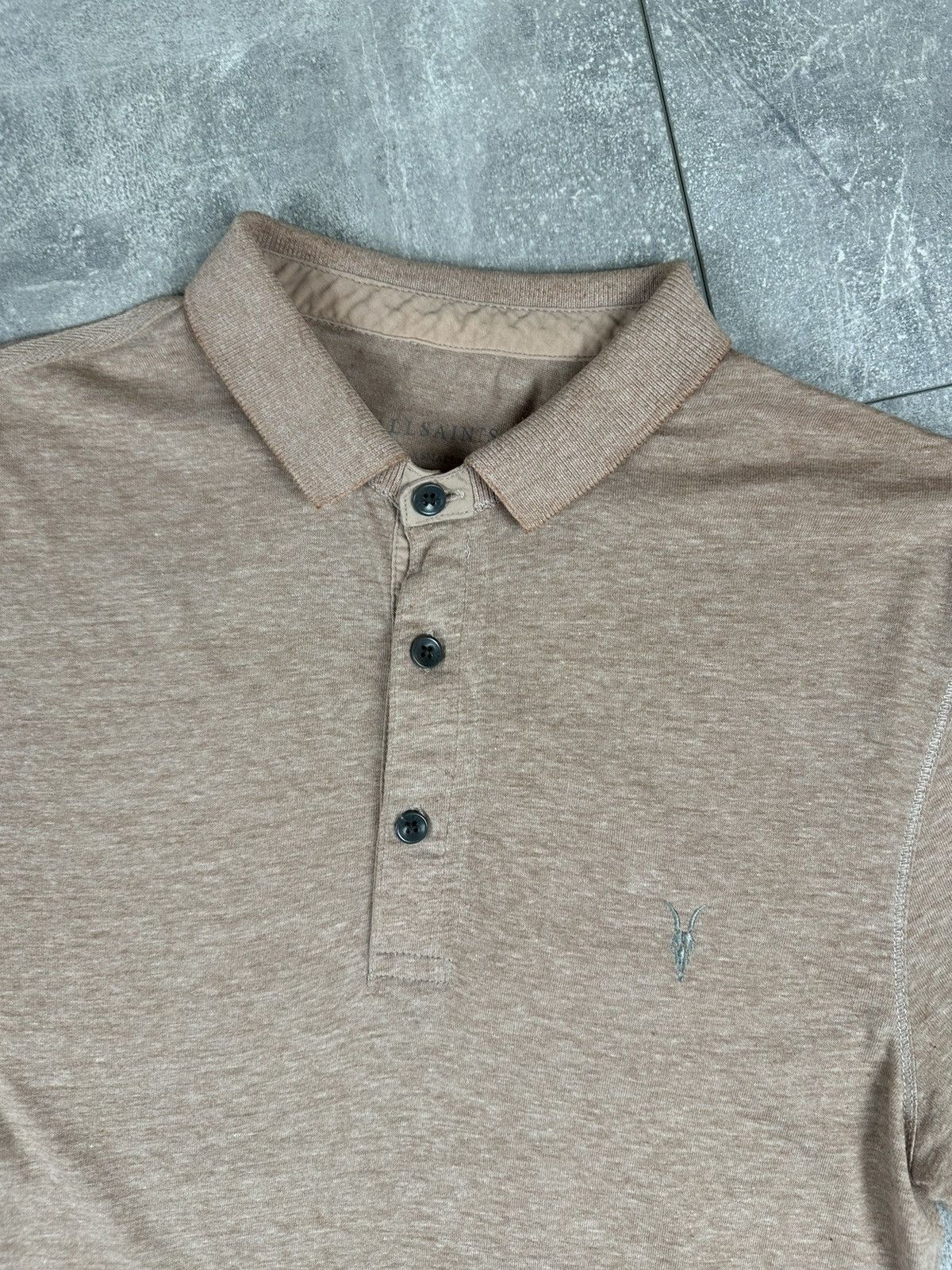 Allsaints Allsaints Japanese Pink Mens Polo Small Logo Size US XS / EU 42 / 0 - 4 Thumbnail