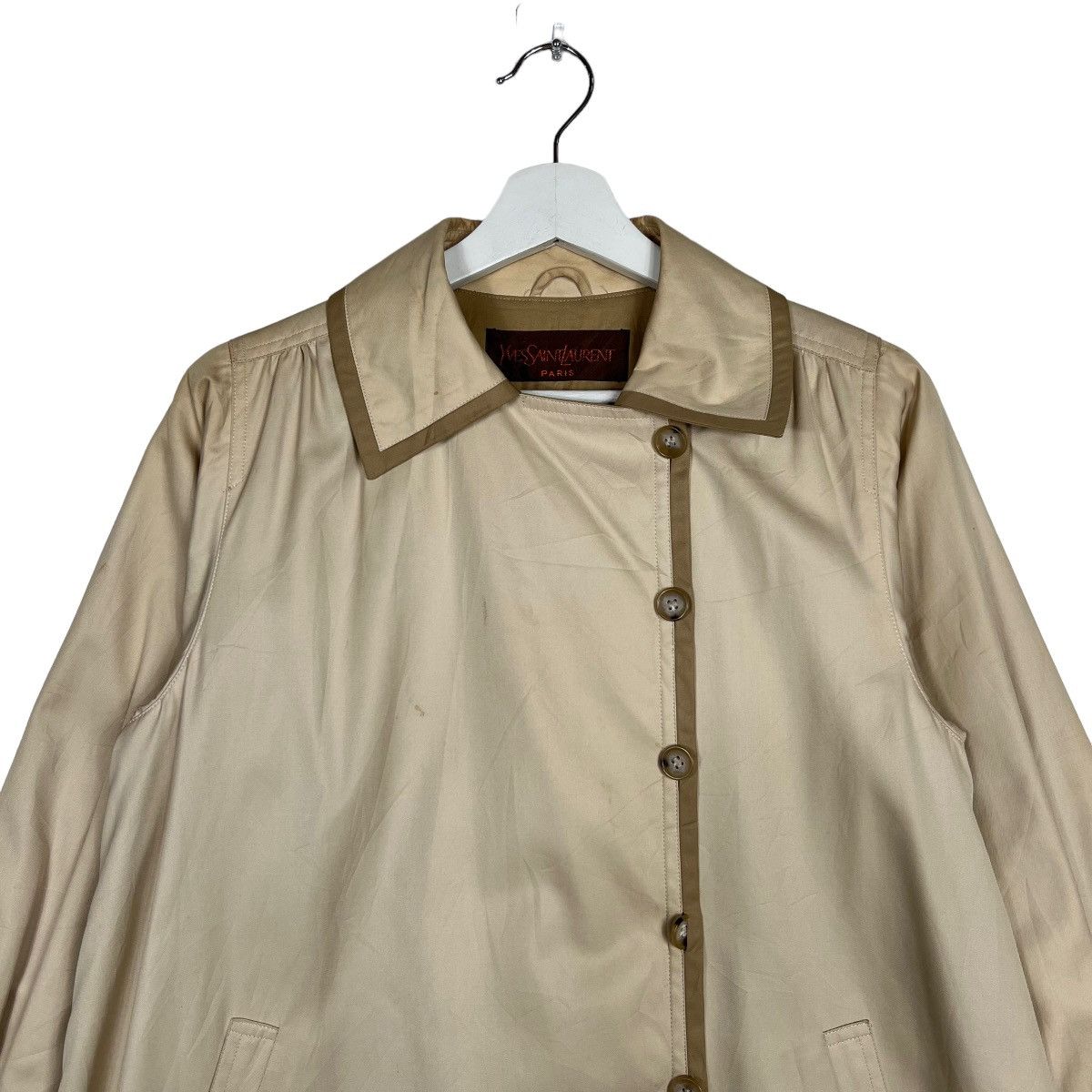 Yves Saint Laurent 🔥 YVES SAINT LAURENT PARIS TRENCH COAT Size US M / EU 48-50 / 2 - 4 Thumbnail