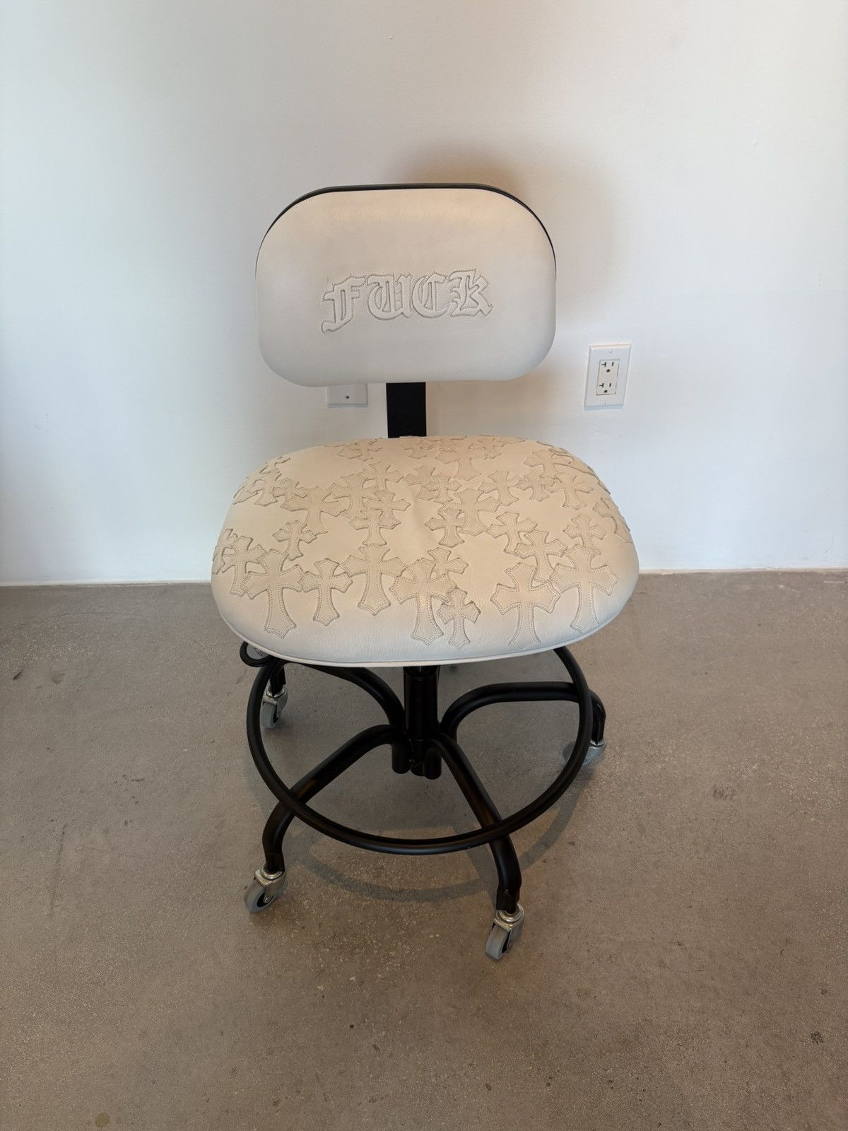 Chrome Hearts CHROME HEARTS 1/1 FUCK CHAIR FLOODED Size ONE SIZE - 4 Thumbnail