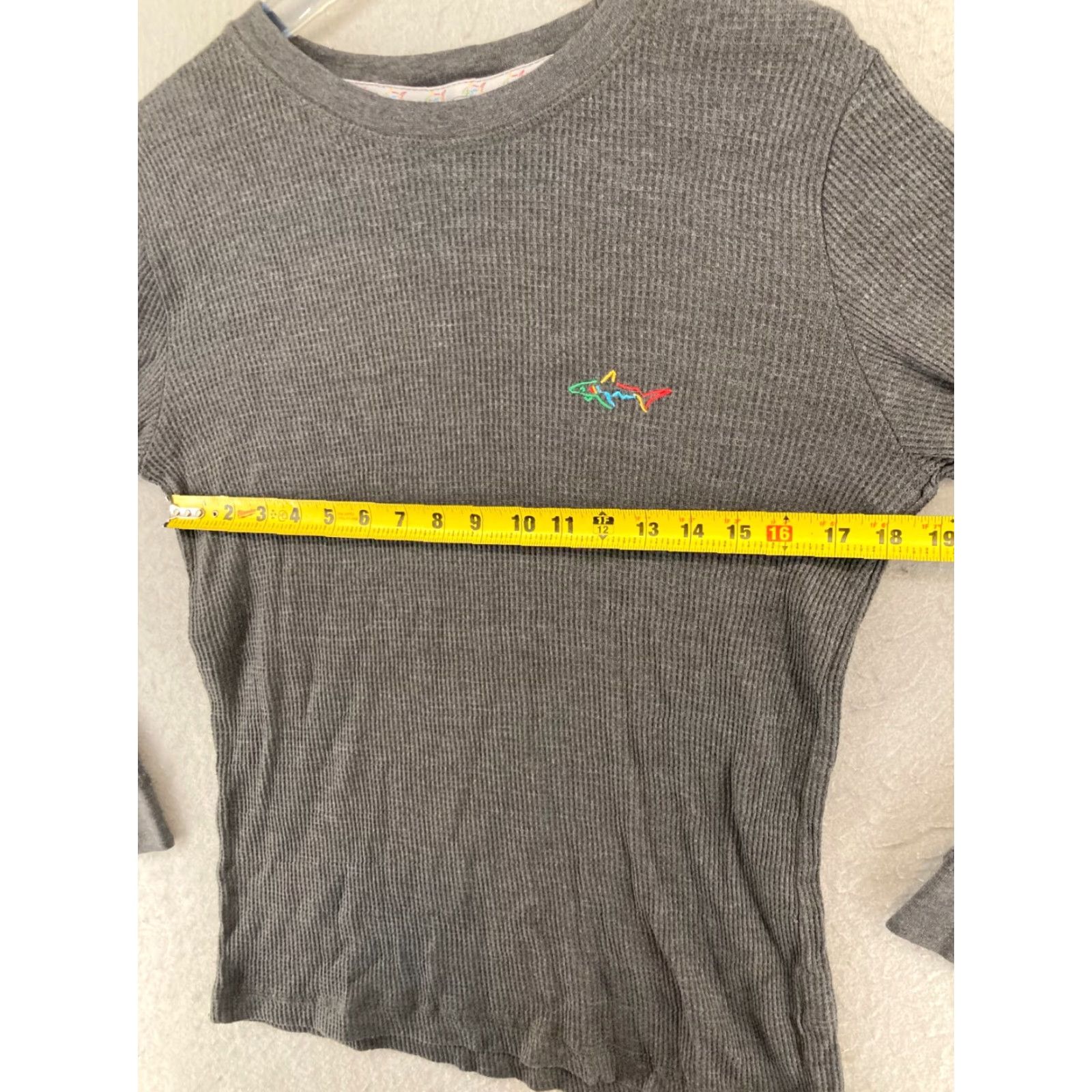 Vintage Greg Norman Mens Shirt Large Gray Thermal Outdoor Size US L / EU 52-54 / 3 - 2 Thumbnail
