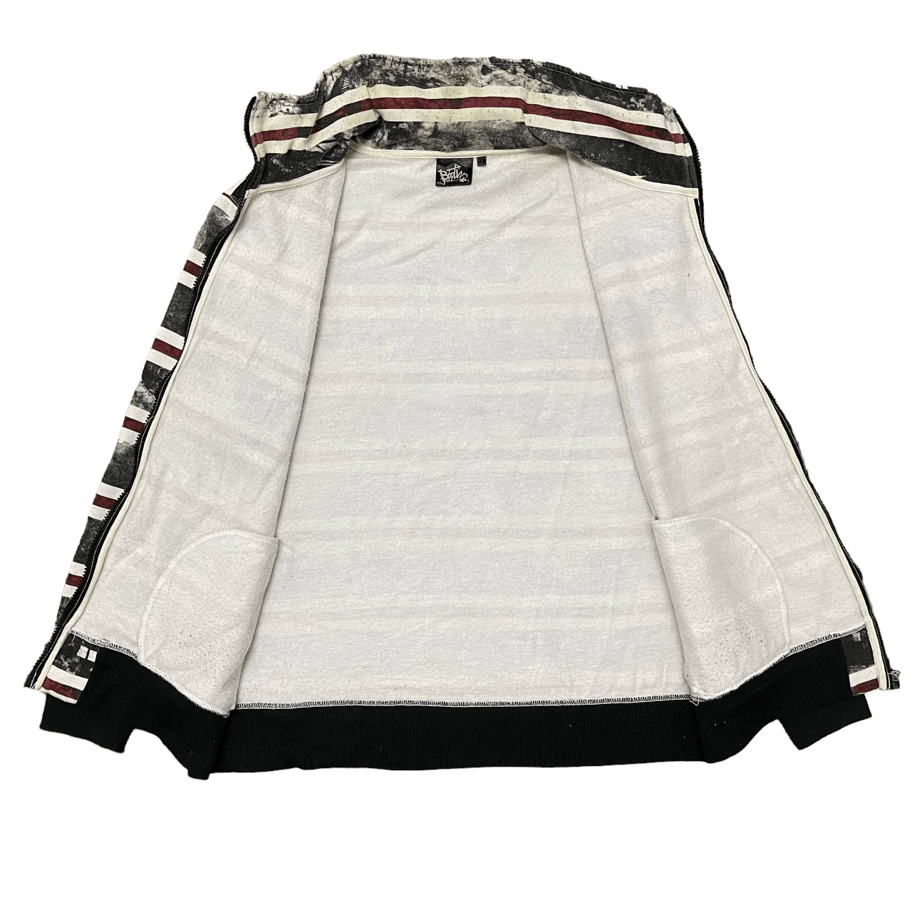 Japanese Brand Vintage Booth Born to be Free Jacket with Hidden Hood Size US L / EU 52-54 / 3 - 11 Thumbnail