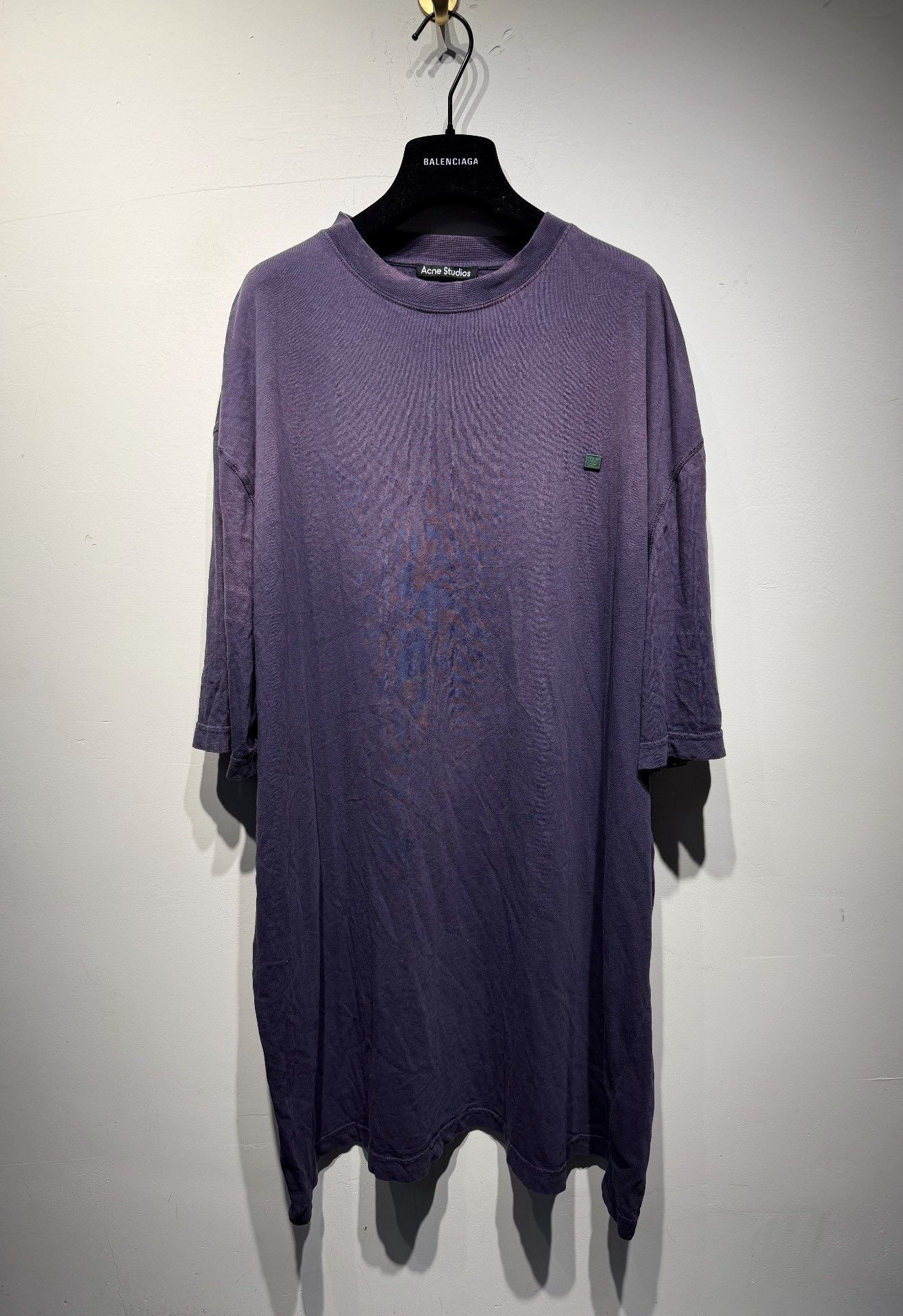 Acne Studios Acne Studios Oversized Purple T-Shirt S Men Size US S / EU 44-46 / 1 - 1 Thumbnail