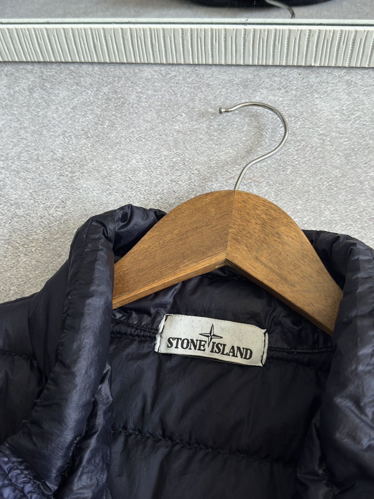 Stone Island Vintage Stone Island Garment Dyed Micro Down Puffer Jacket Size US XL / EU 56 / 4 - 9 Thumbnail