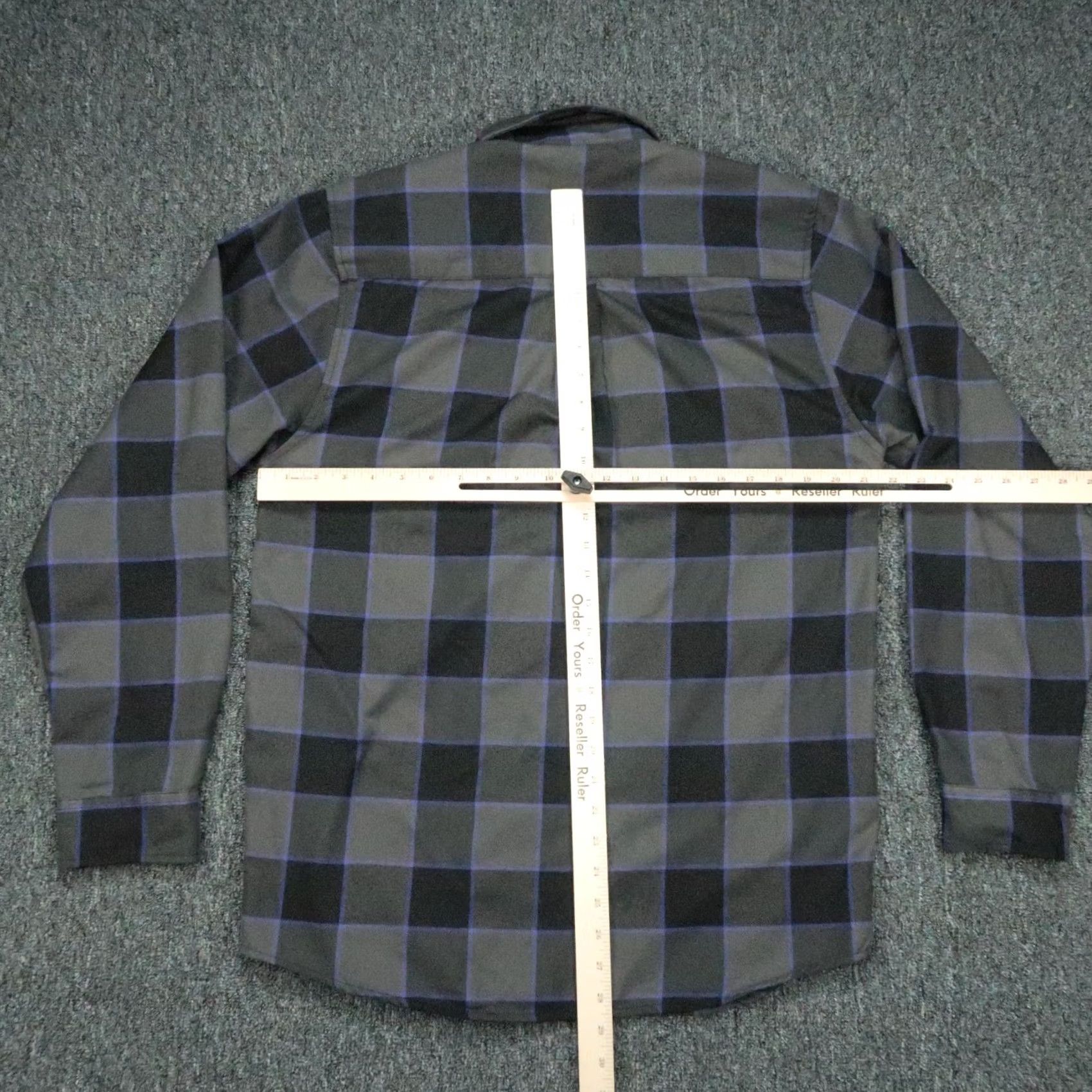 Vintage Dixxon Flannel Shirt Mens Medium Gray Purple Plaid The Gift Long Sleeve Button Size US M / EU 48-50 / 2 - 7 Thumbnail