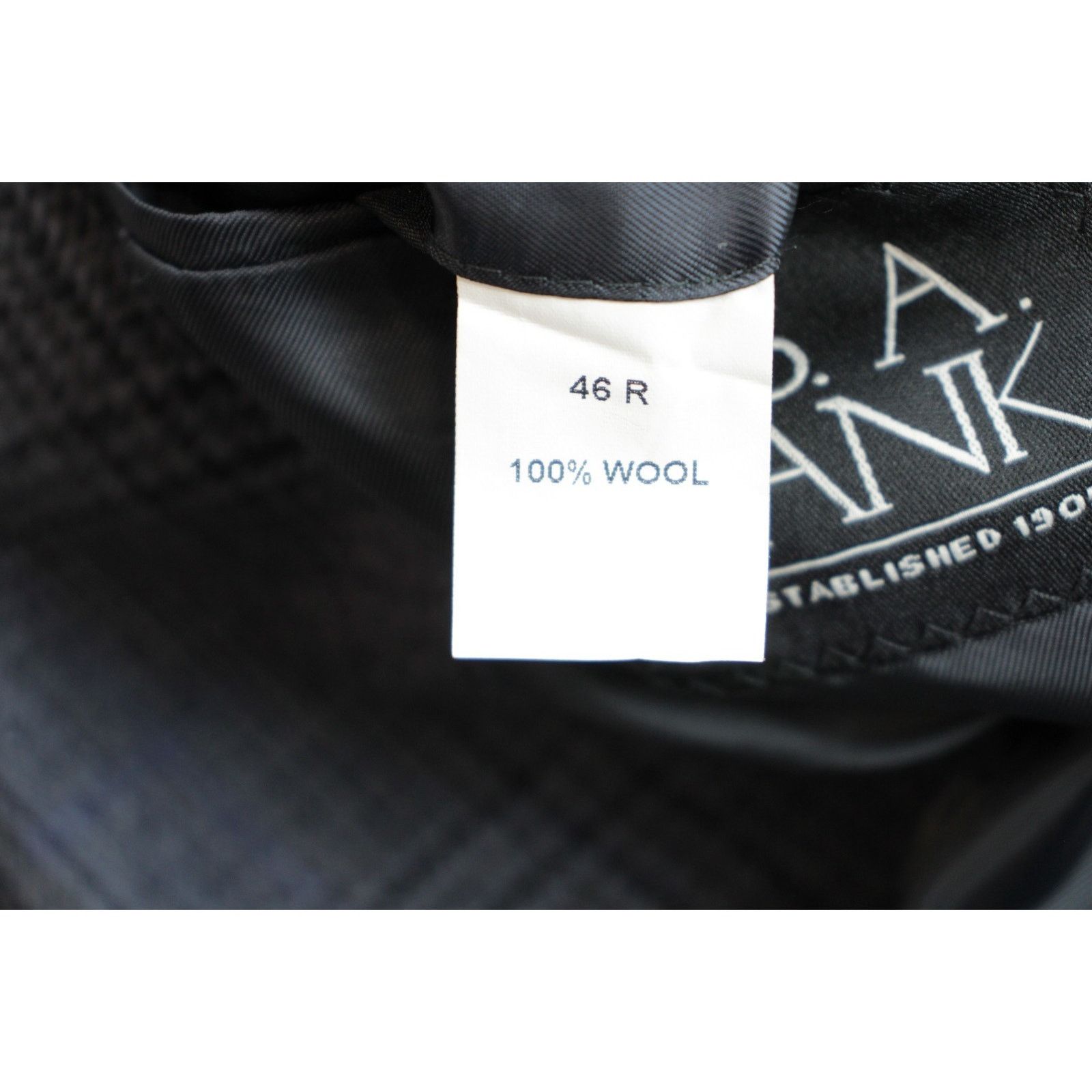 Jos. A. Bank Jos A Bank Blazer Mens 46R Gray Plaid 100% Wool Size 46R - 7 Thumbnail