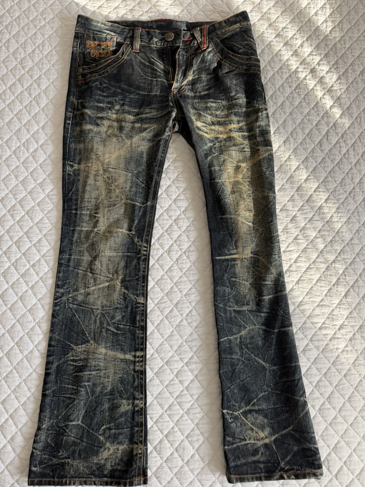 Tornado Mart Vintage Flared Japanese denim Size US 34 / EU 50 - 1 Thumbnail