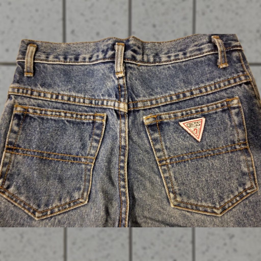 Guess VINTAGE GUESS Jeans Womens 10 Denim Tapered Blue Pants Size 32" / US 10 / IT 46 - 1 Thumbnail