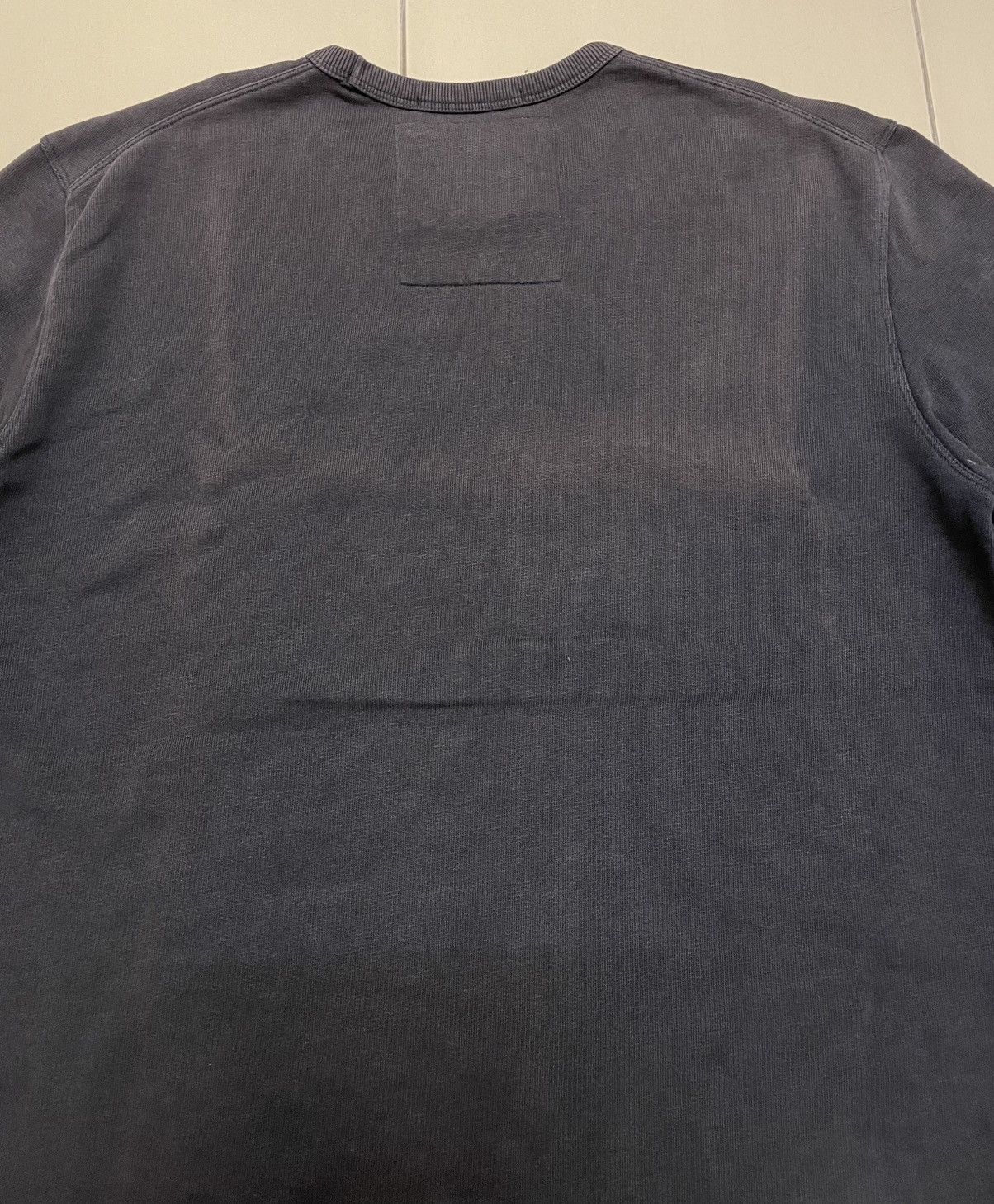Stone Island Vtg Stone Island Denim Crewneck Sun Faded Sweatshirt Size US L / EU 52-54 / 3 - 5 Thumbnail