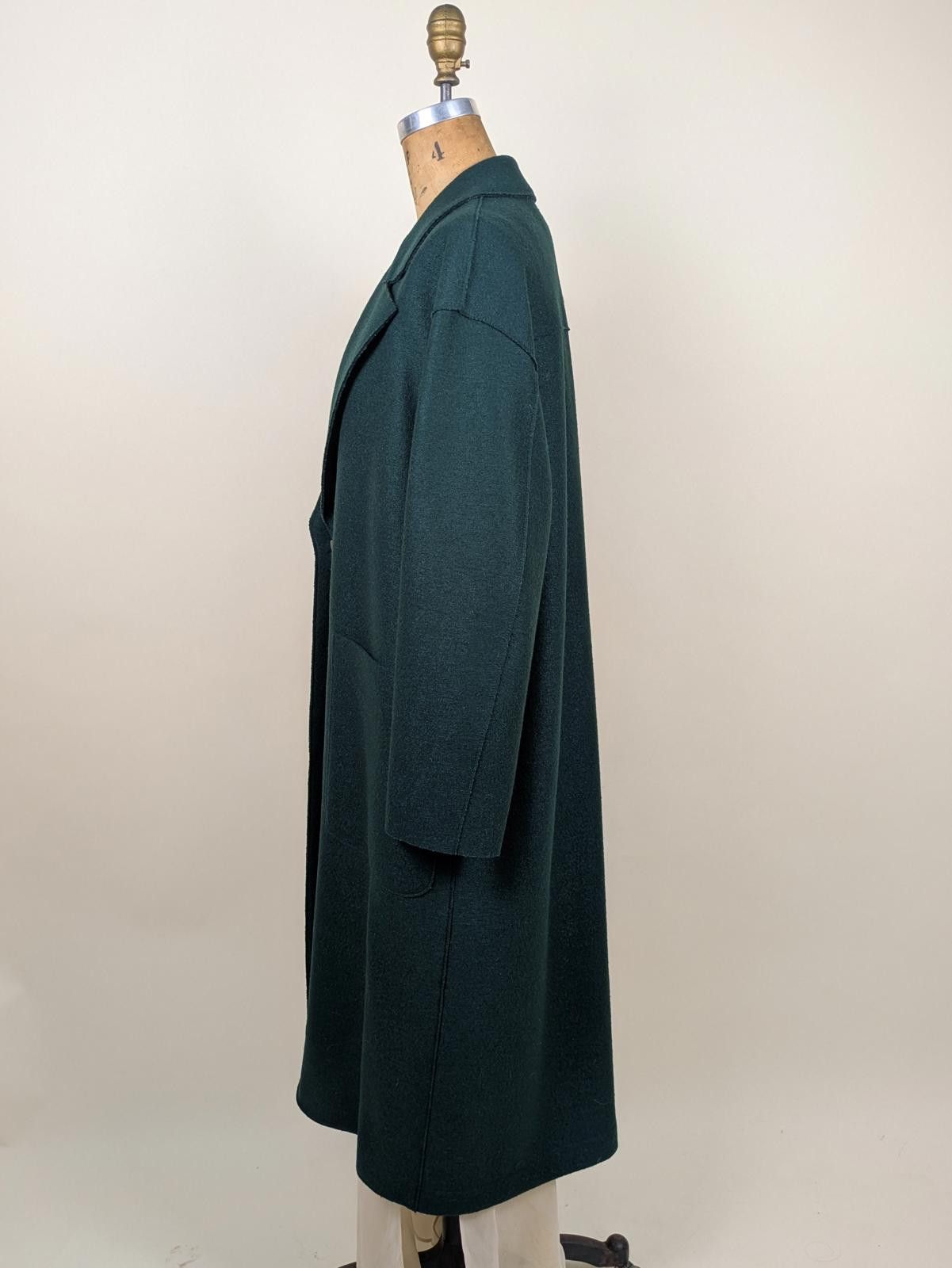 Harris Wharf London oversized green pressed wool coat Size S / US 4 / IT 40 - 3 Thumbnail