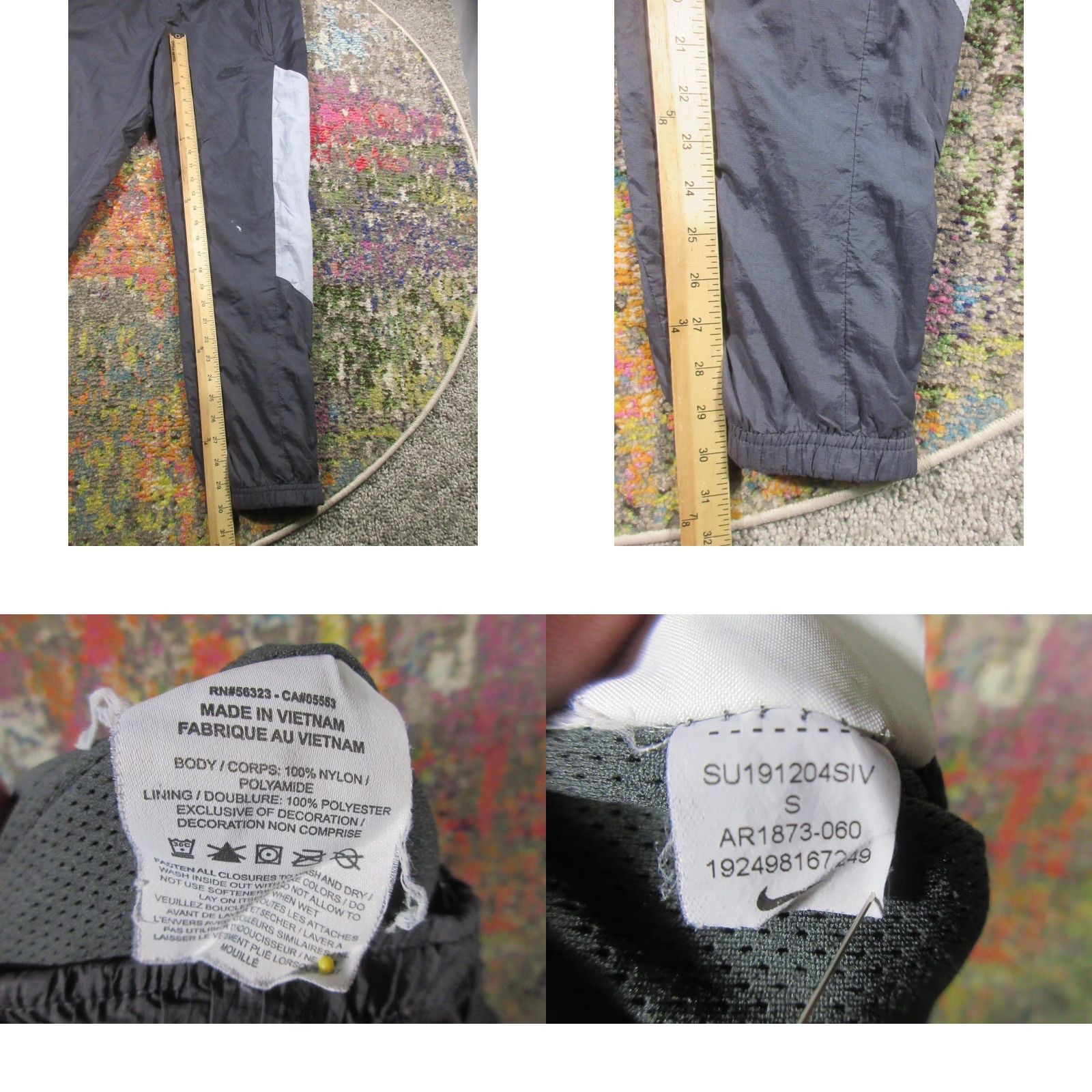 Nike NIKE Department Archives Official Re Issue 1990 Lined Jogger Track Pants Mens S Size US 29 - 8 Thumbnail