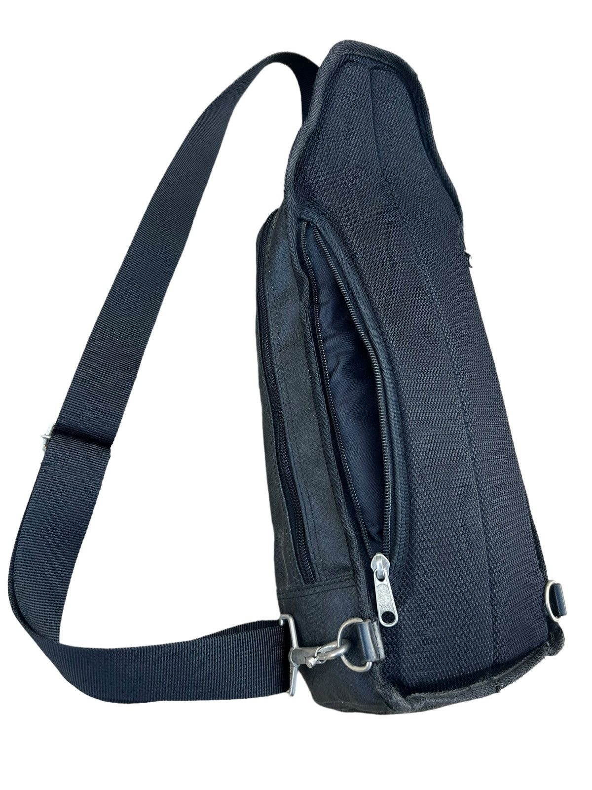 Japanese Brand × Leather Vintage SEAL Japan Waxed Canvas Leather Crossbody Bag Size ONE SIZE - 14 Thumbnail