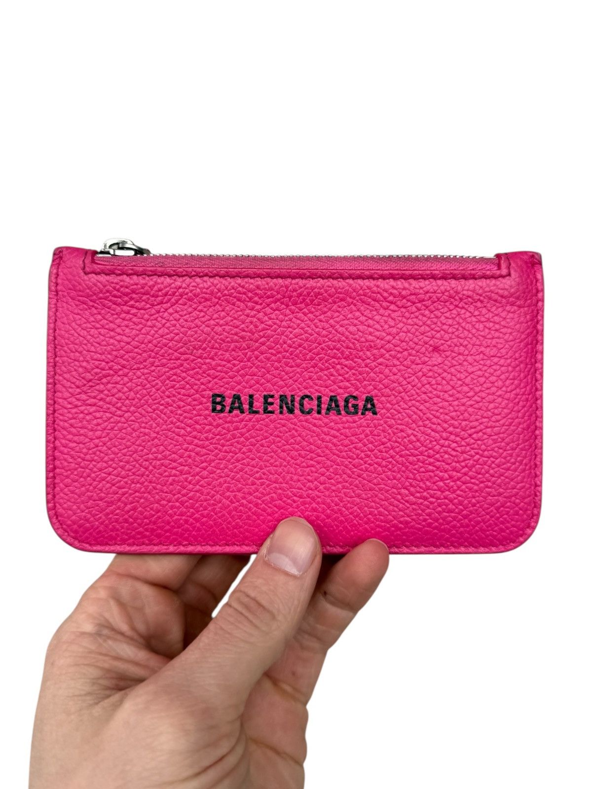 Balenciaga Balenciaga pink card holder zip wallet Size ONE SIZE - 2 Thumbnail