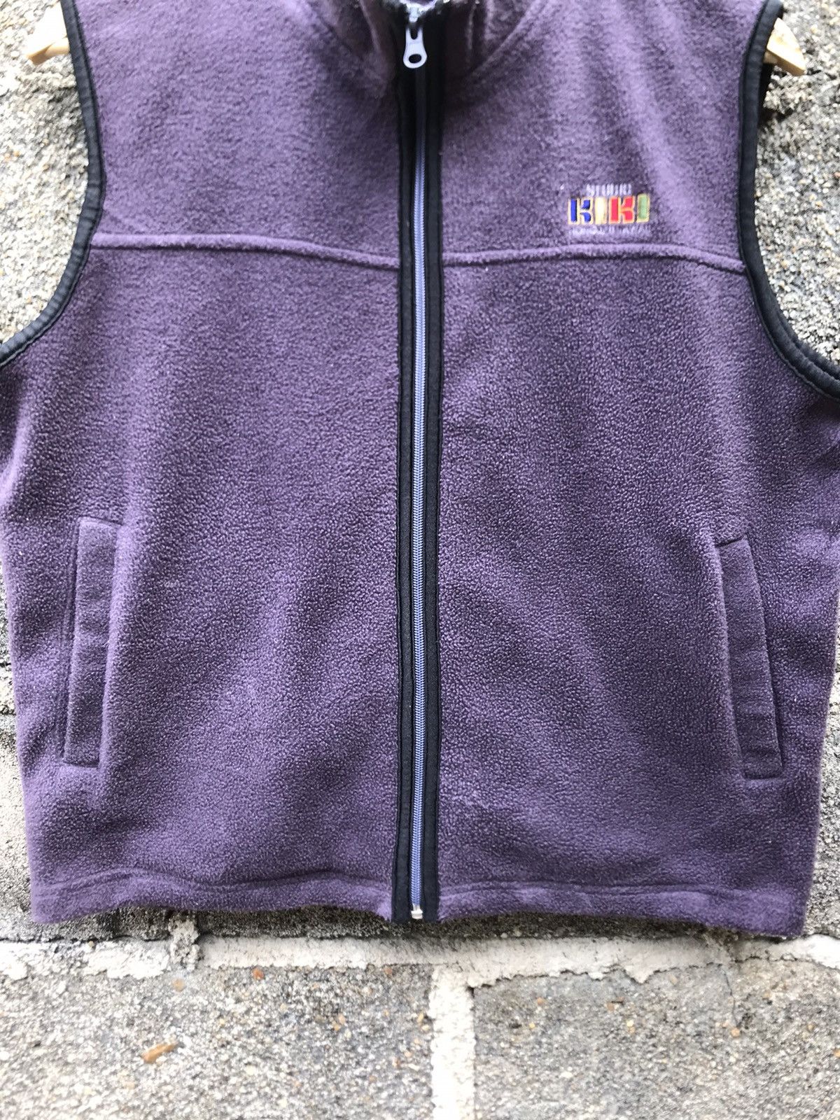 Sun Surf ⚡️Vintage Studio Kiki Honolulu Hawaii Fleece Vest Size US M / EU 48-50 / 2 - 3 Thumbnail