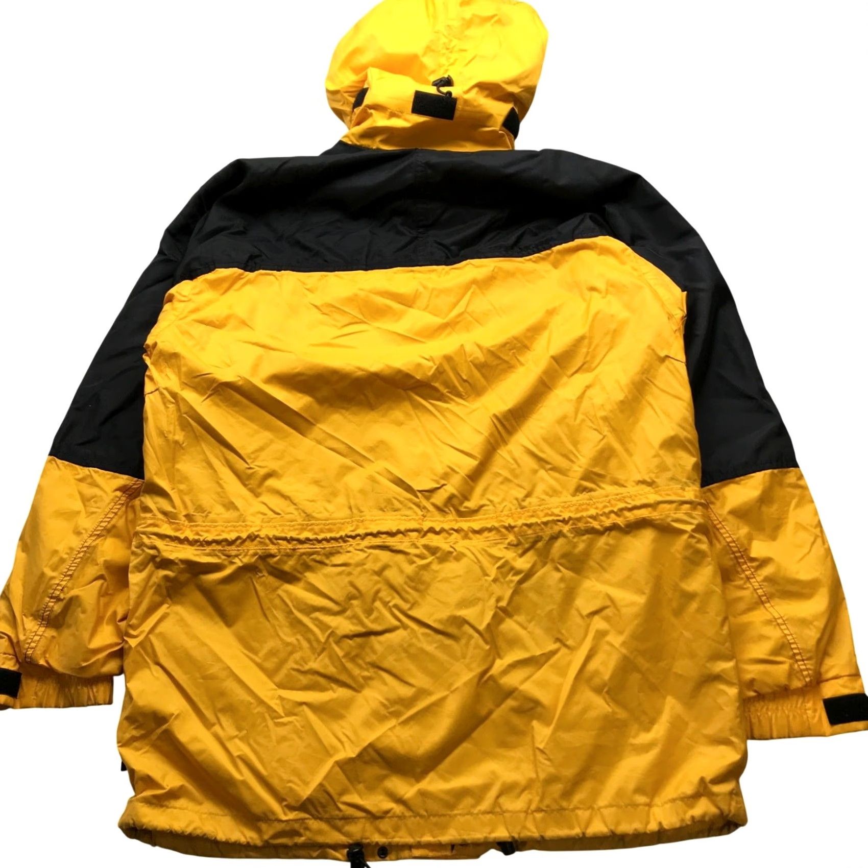 Vintage Woolrich HydroMax 2100 Parka Rain Jacket Hooded Mens Large L Yellow Zip Pockets Size US L / EU 52-54 / 3 - 2 Thumbnail