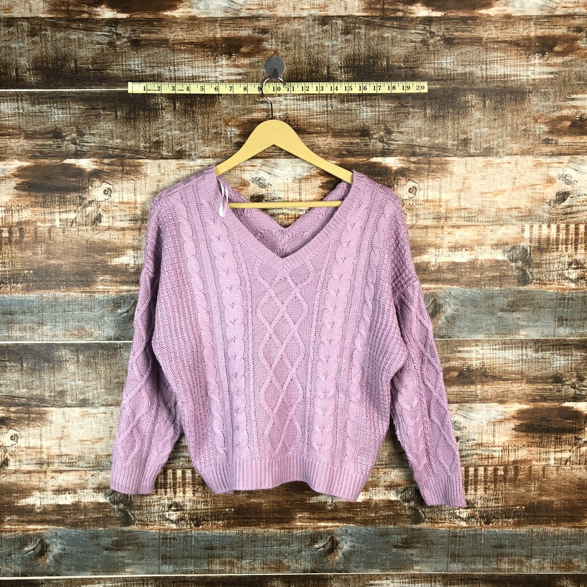 Homespun Knitwear Oversized Ingni Pink Knitwear #A960 Size M / US 6-8 / IT 42-44 - 1 Thumbnail