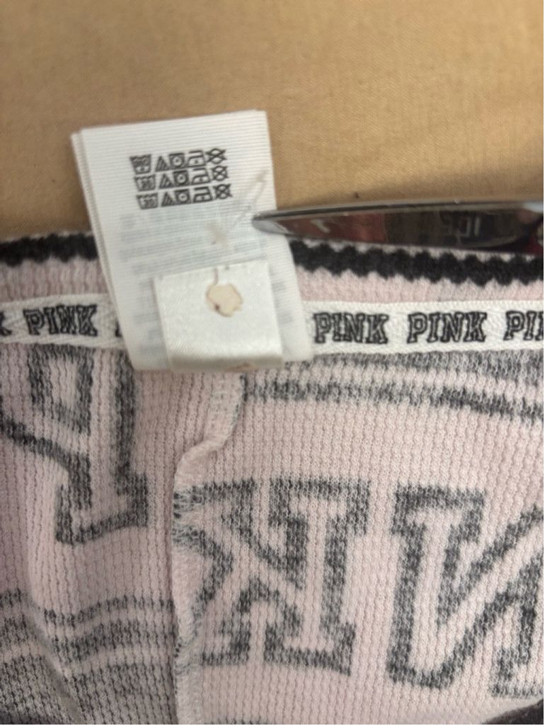 Pink Women's PINK Pajama Onesie L Pink White Black Size L / US 10 / IT 46 - 13 Thumbnail
