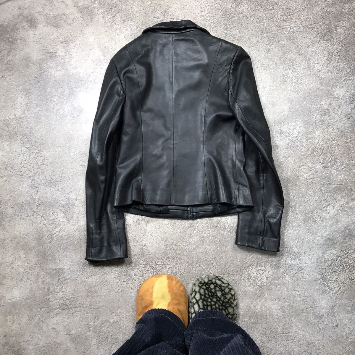 Vintage Vintage Y2K Black Moto Jacket Streetwear Grunge Archive S Size S / US 4 / IT 40 - 6 Thumbnail