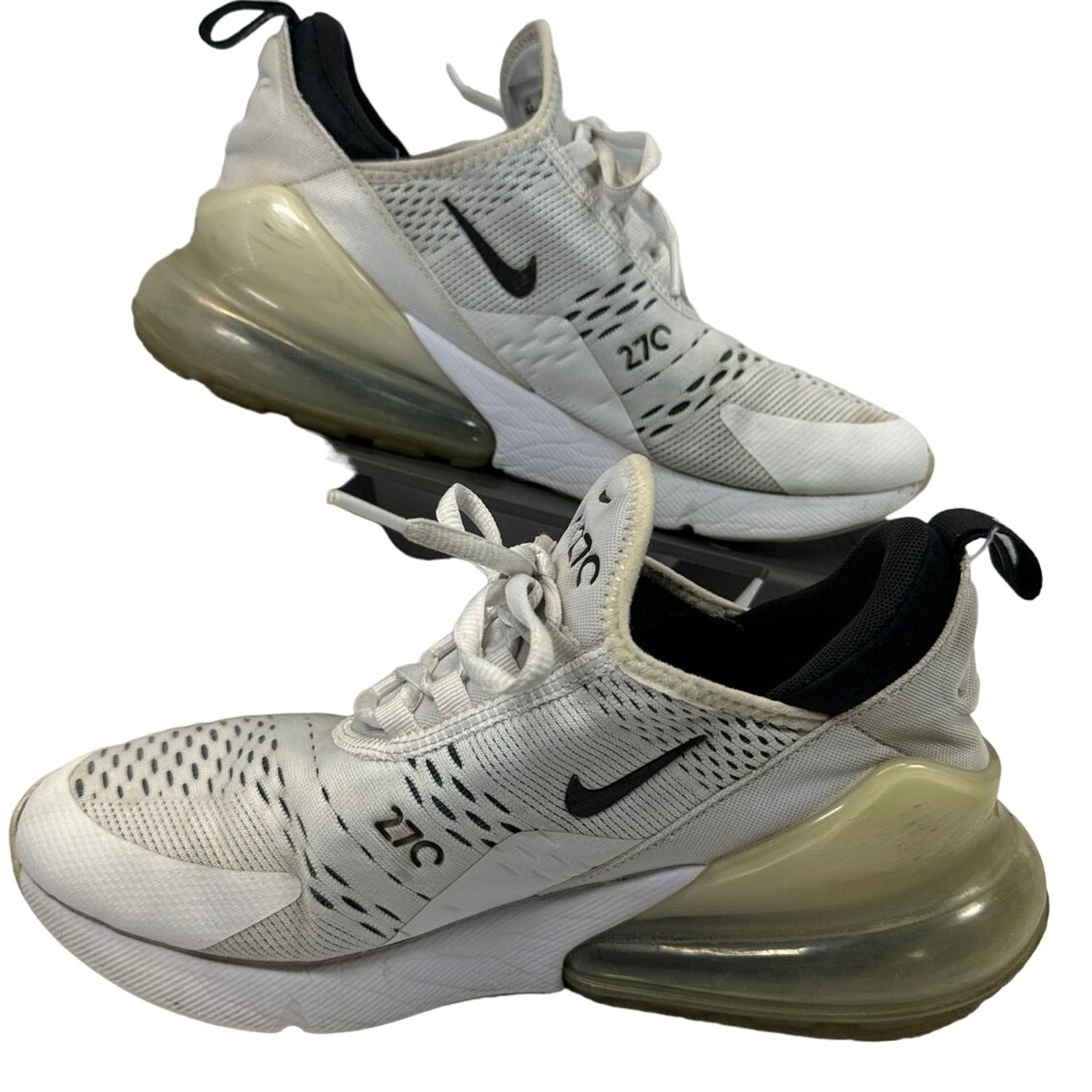 Nike Nike Air Max 270 Mesh White Running Sneakers women sz 8.5 Size US 8.5 / IT 38.5 - 2 Thumbnail