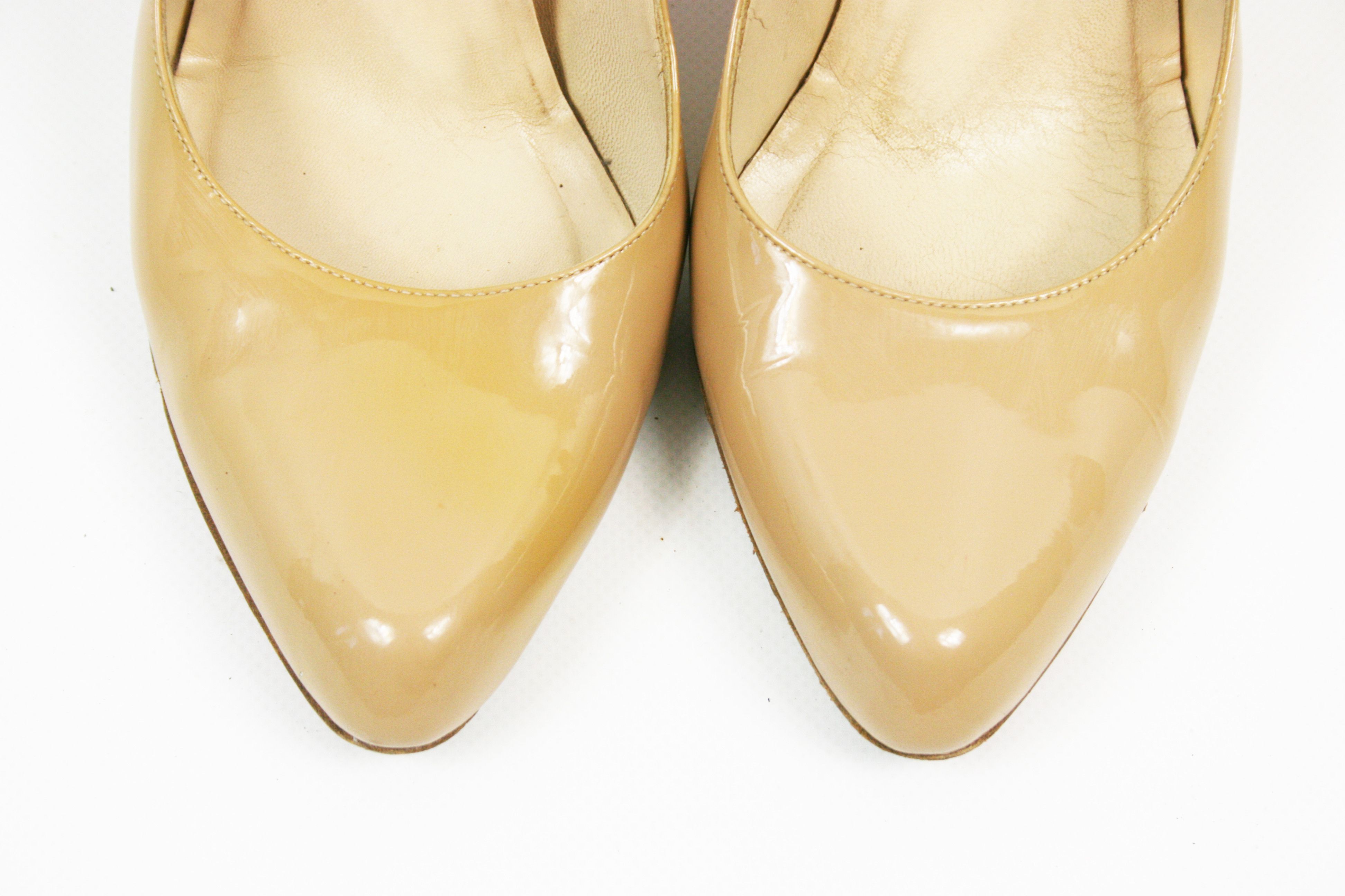 Christian Louboutin Patent Leather Simple Pumps Size US 10.5 / IT 40.5 - 5 Thumbnail