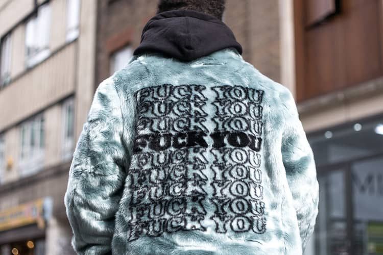 Supreme Supreme Hysteric Glamour Fuck You Faux Fur Coat Size US L / EU 52-54 / 3 - 11 Thumbnail