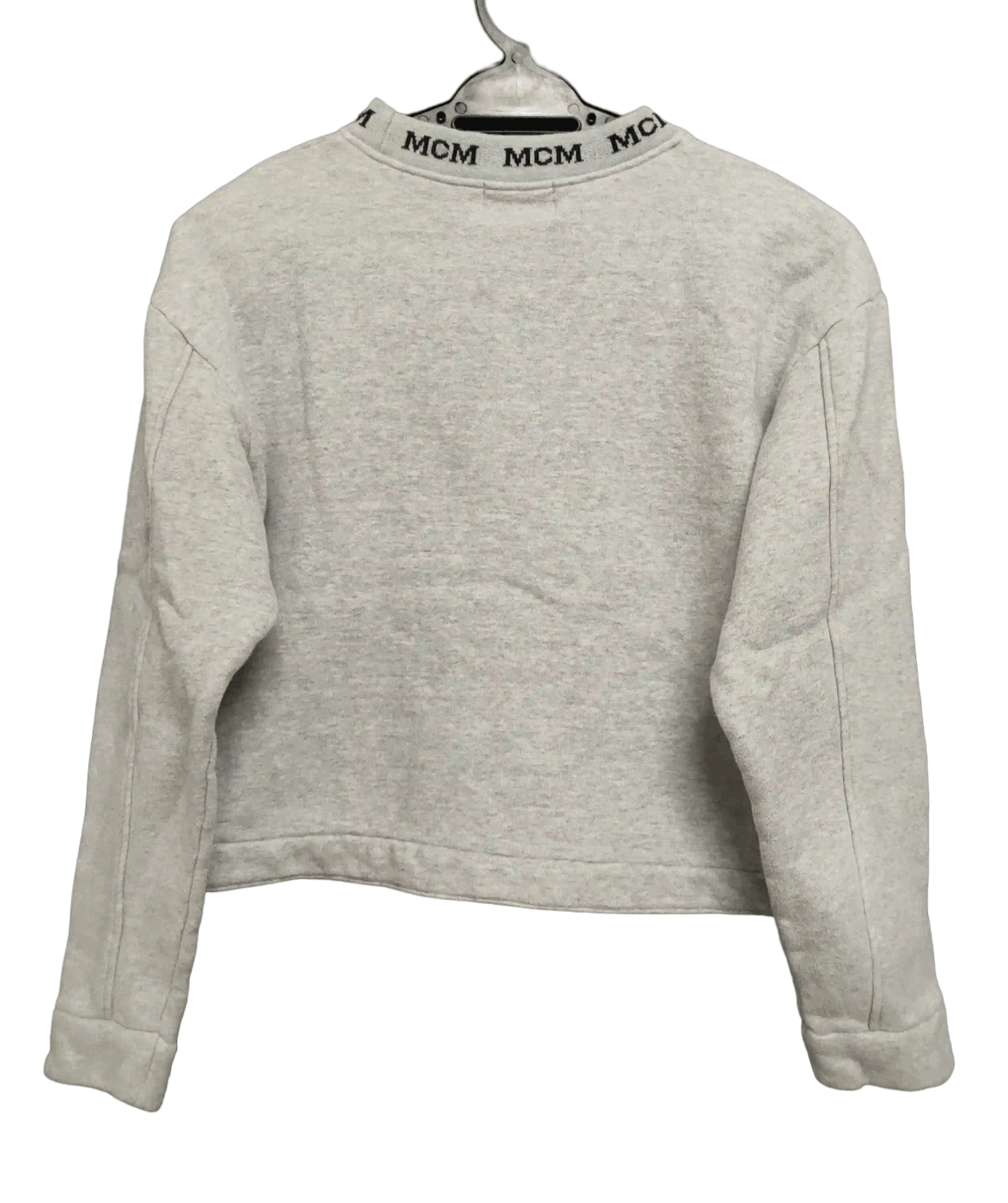 MCM ❎ MCM Cropped Crewneck Knitted Collar Size S / US 4 / IT 40 - 2 Thumbnail