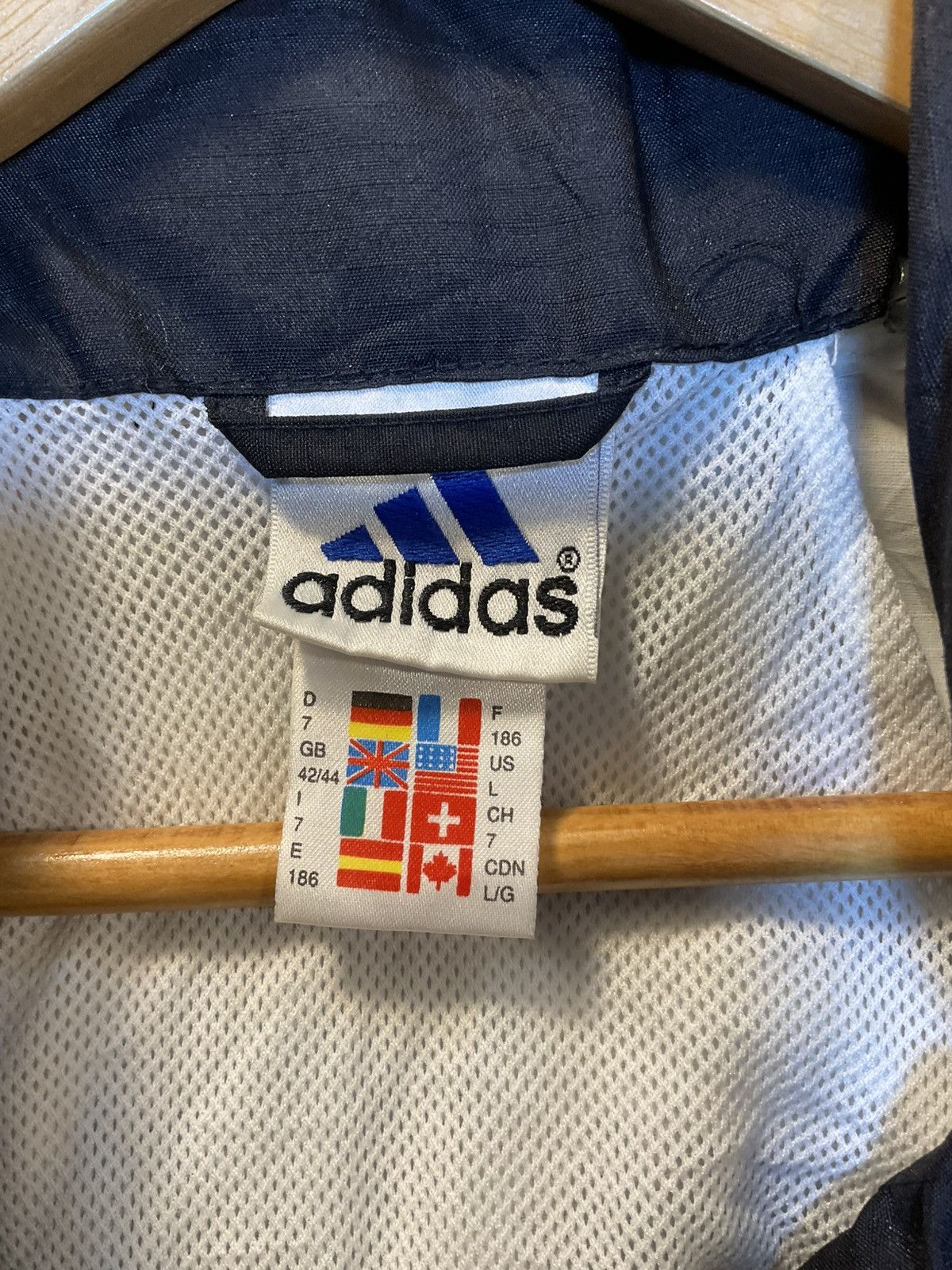 Adidas Vintage 1995 Germany Football Track Suit Size US L / EU 52-54 / 3 - 4 Thumbnail
