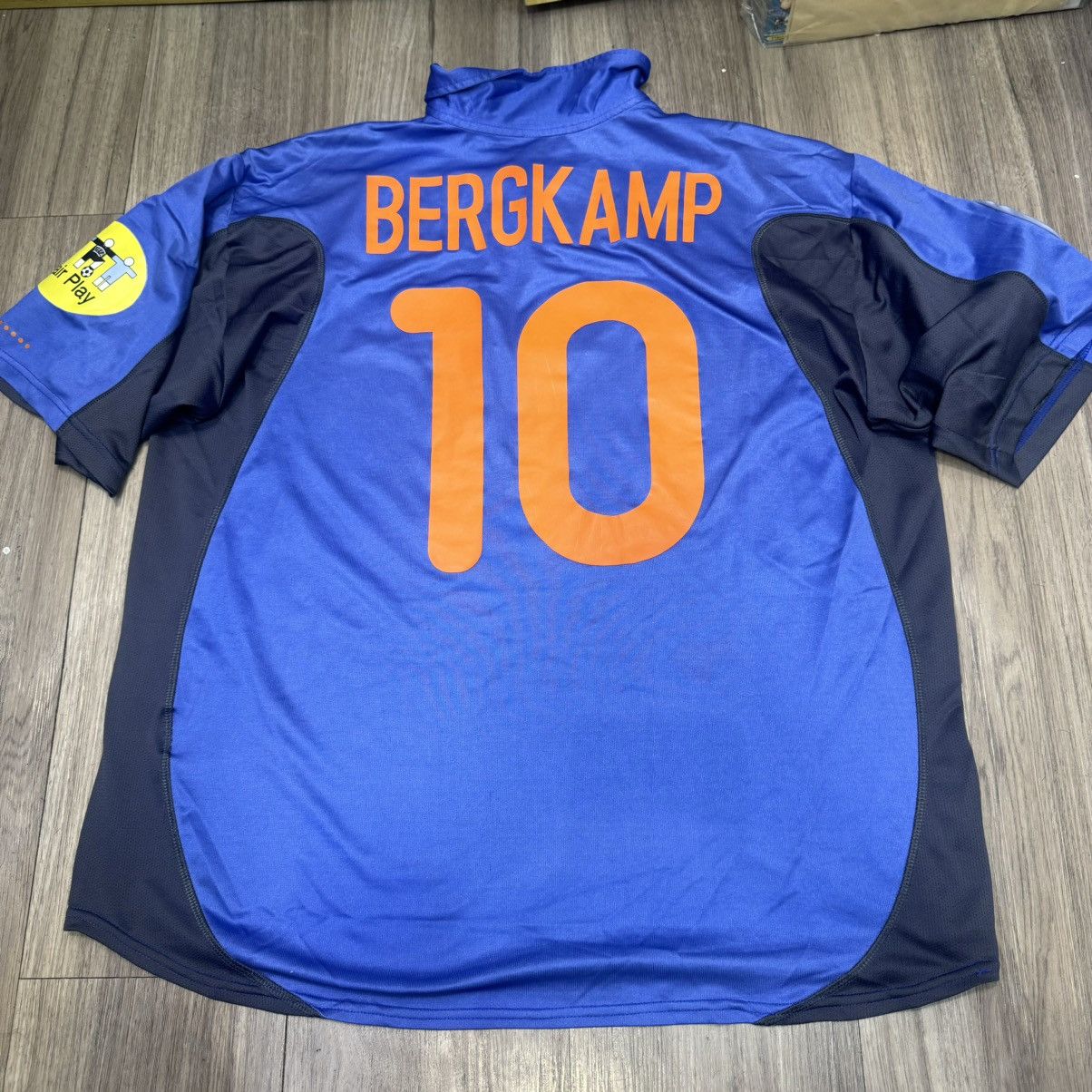 Nike Holland Euro2000 away shirt #10 Bergkamp Size US XL / EU 56 / 4 - 2 Thumbnail
