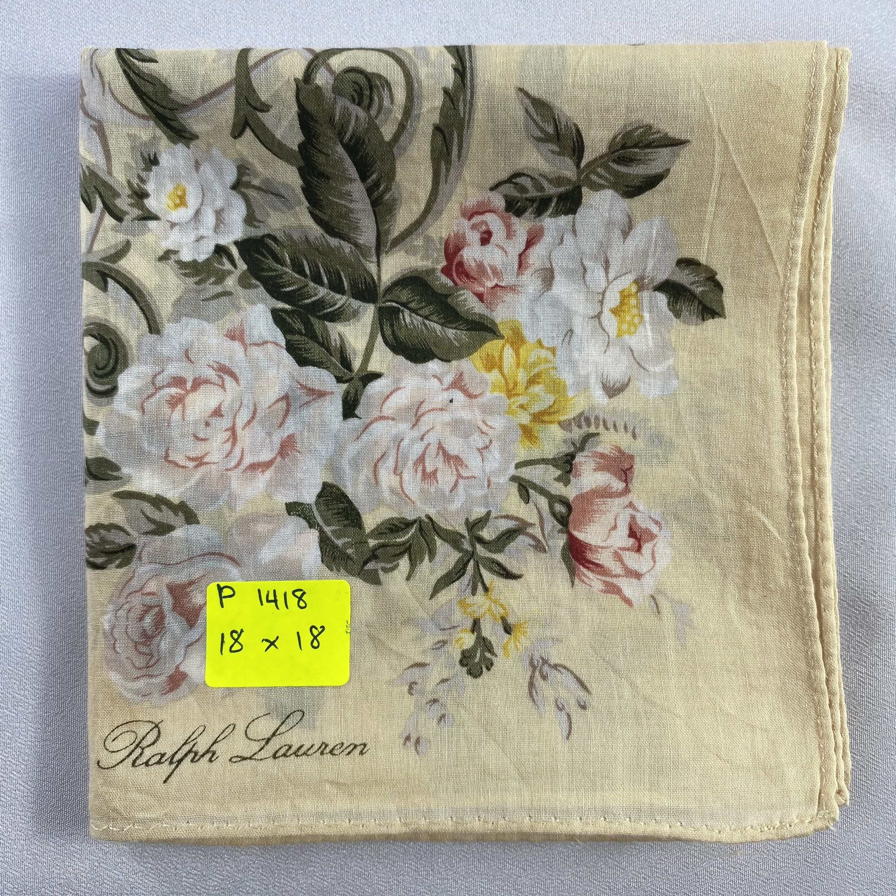 Ralph Lauren × Vintage Ralph Lauren Handkerchief / Neckerchief / Bandana-P1418 Size ONE SIZE - 5 Thumbnail