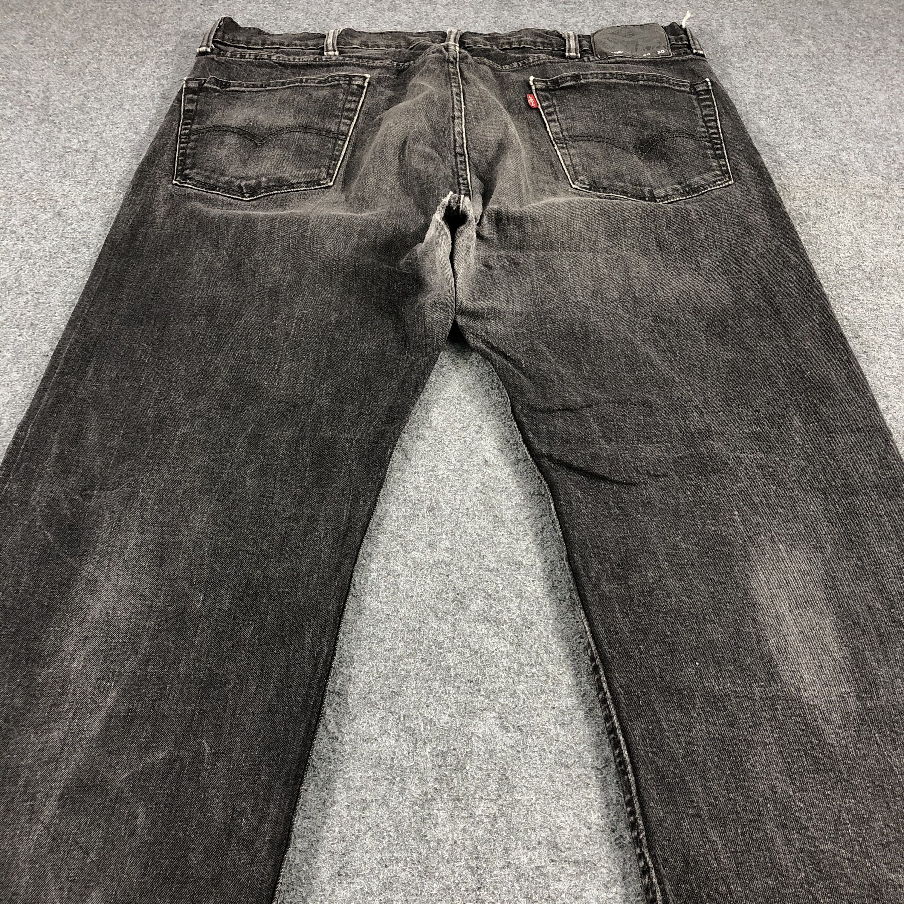 Levi's Vintage Levis 505 Black Jeans-JM1131 Size US 41 - 4 Thumbnail