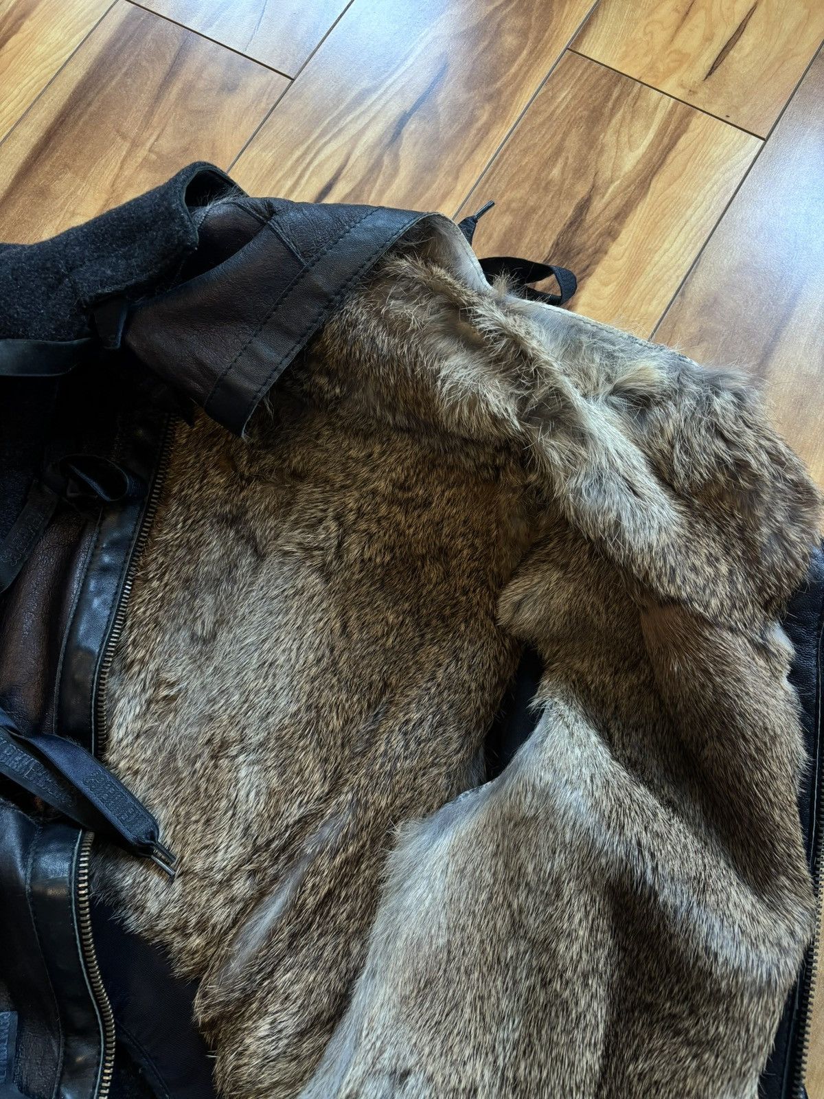 Dirk Bikkembergs Dirk Bikkembergs 2-piece Rabbit Fur Lined Jacket Size S / US 4 / IT 40 - 4 Thumbnail
