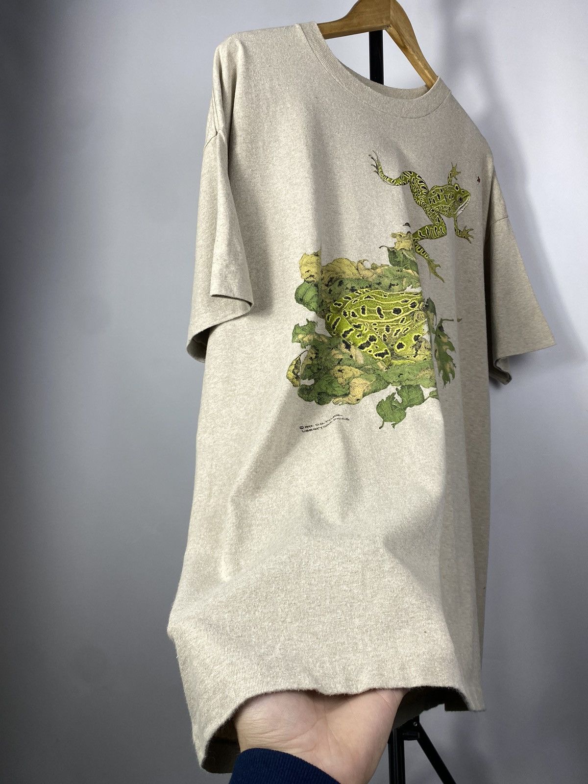 The Mountain × Vintage Vintage 1992 Tree Frog Rain Forest Animal Mountain T-Shirt Size US XL / EU 56 / 4 - 3 Thumbnail