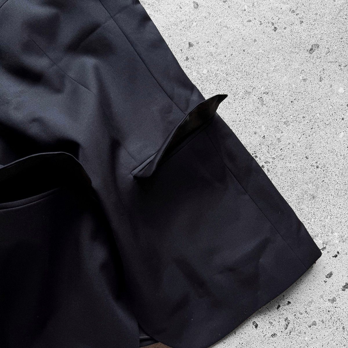 Designer × Oscar Jacobson Oscar Jacobson Mens Blue Suit Blazer Jacket Trouser Pants Size 40L - 9 Thumbnail