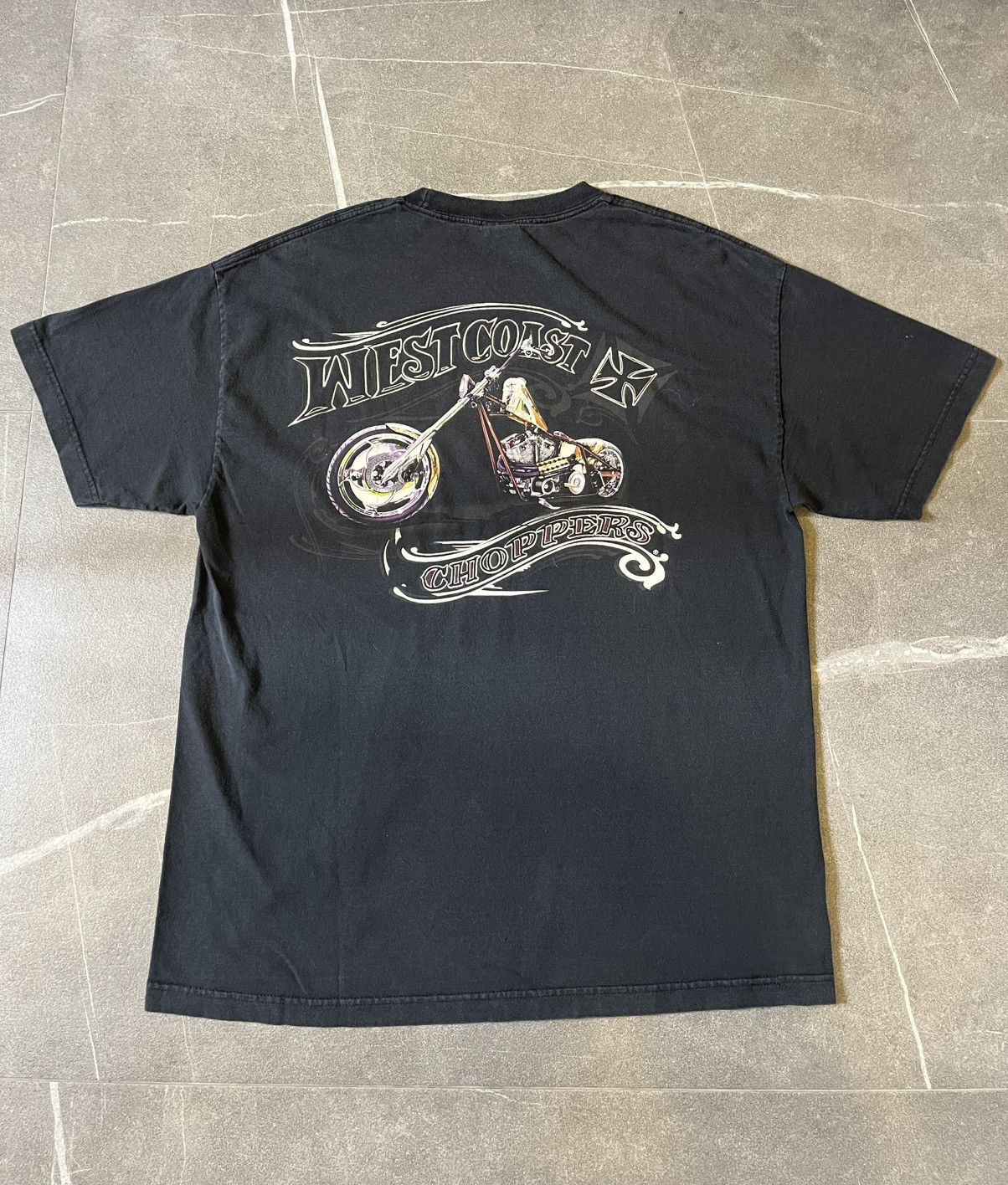 West Coast Choppers West Coast Choppers Vintage Motorcycle T-Shirt Size US L / EU 52-54 / 3 - 2 Thumbnail