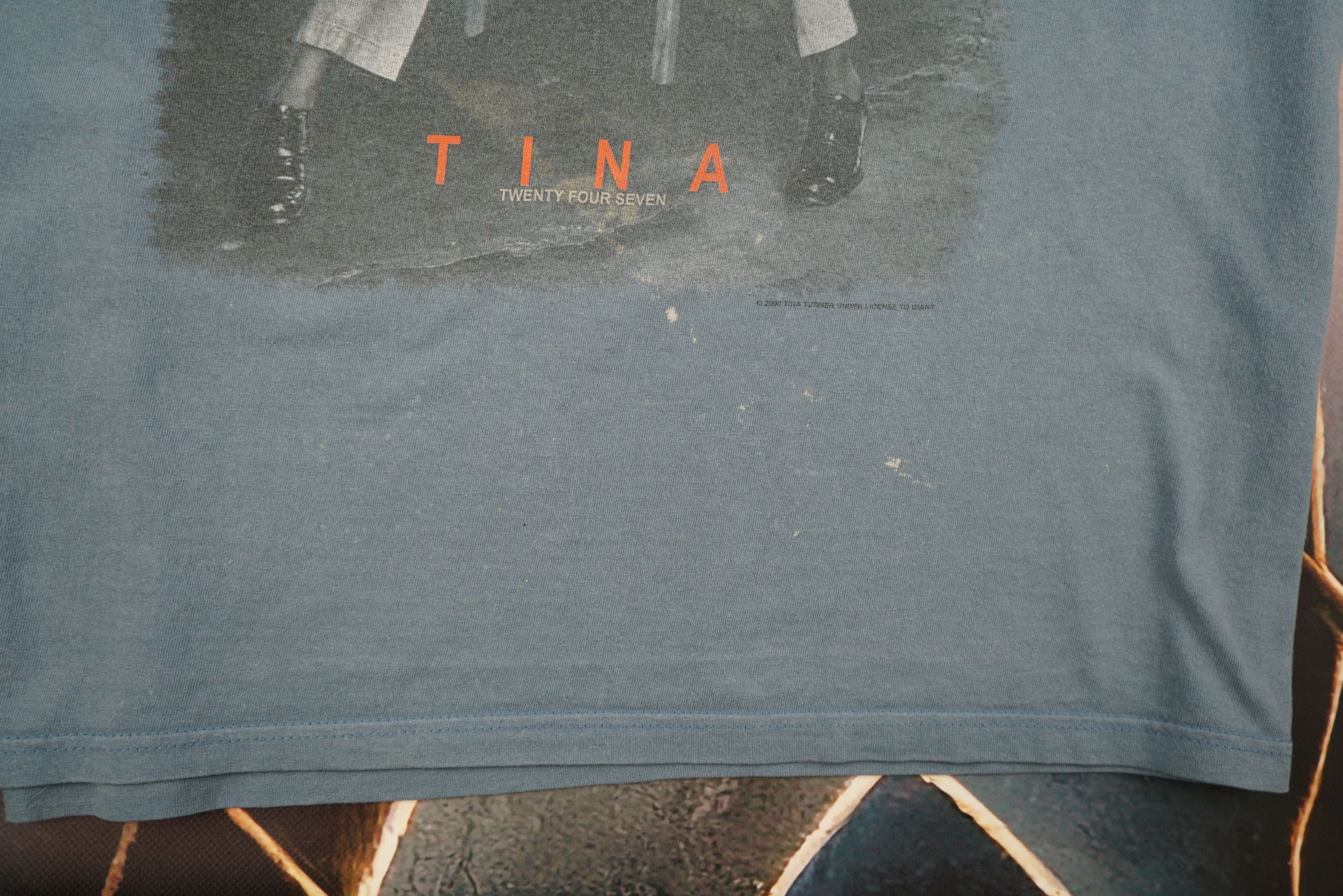 Band Tees × Vintage Vintage 2000 Tina Turner Tour T-Shirt Size US XL / EU 56 / 4 - 4 Thumbnail