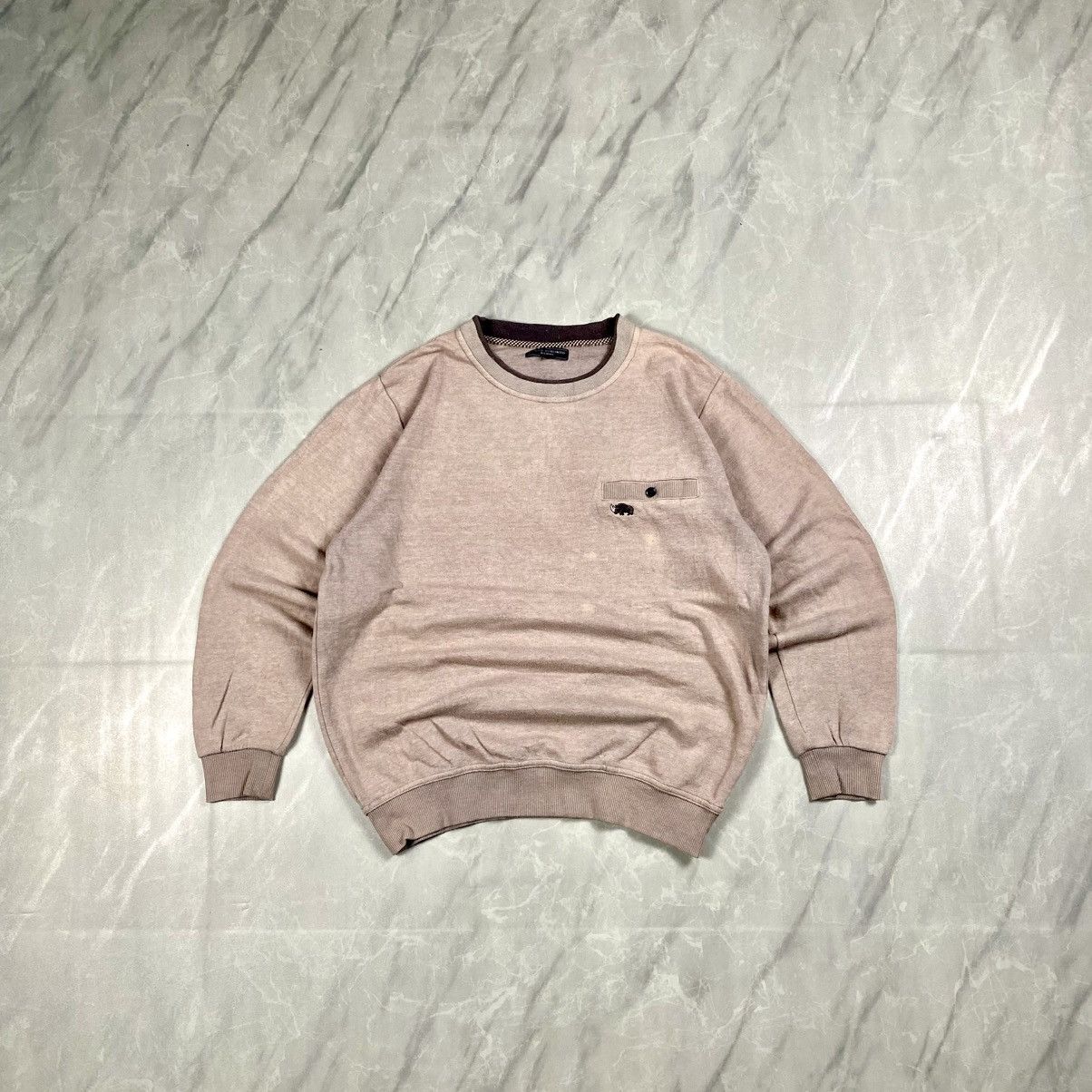 Kansai Yamamoto Vintage Kansai Yamamoto Sunfaded Boxy Crewneck Size US M / EU 48-50 / 2 - 1 Thumbnail