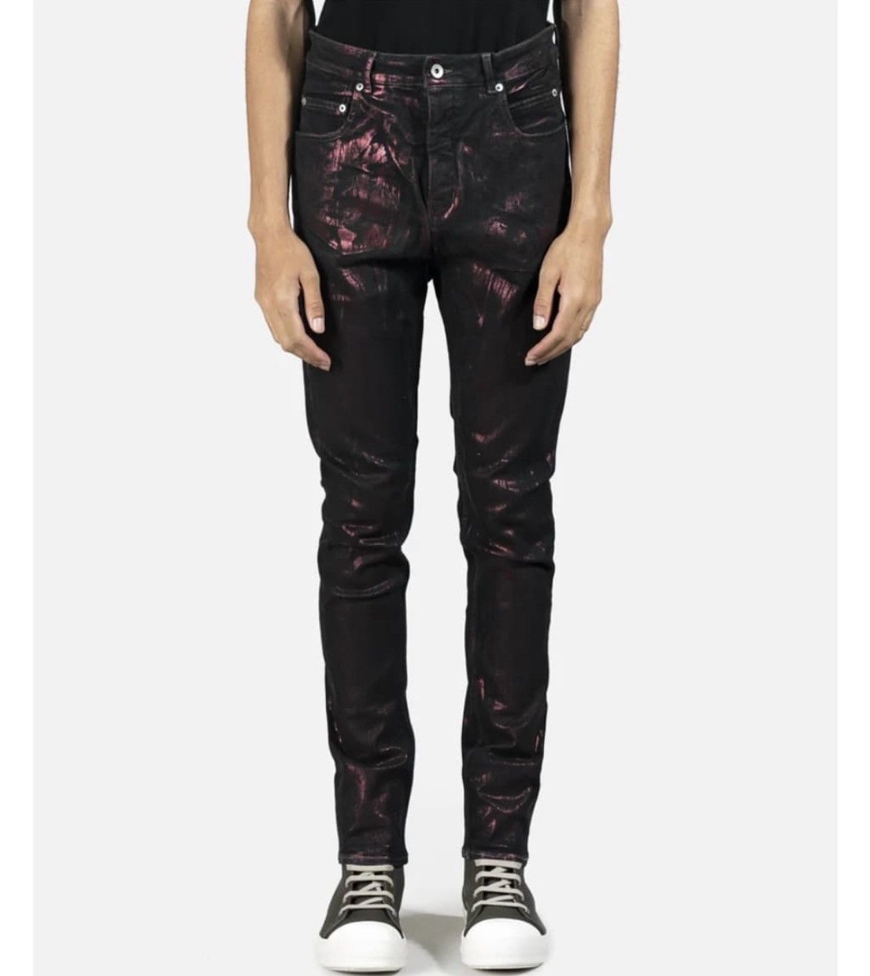 Rick Owens × Rick Owens Drkshdw FW09 “Crust” Coated Denim | Grailed