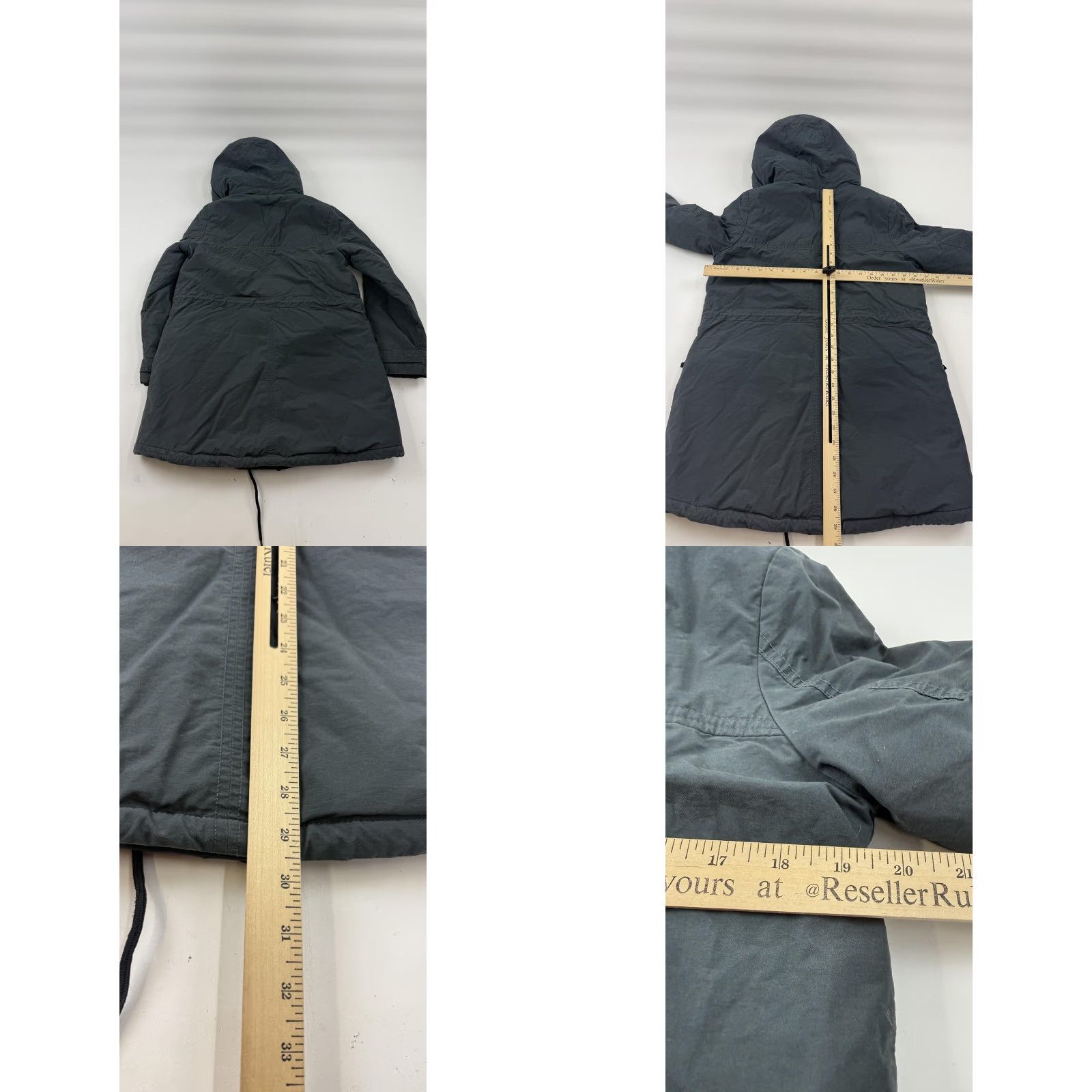 Eddie Bauer Eddie Bauer Coat Womens Medium Gray Hooded Insulated Parka Sherpa Lined Warm Size M / US 6-8 / IT 42-44 - 8 Thumbnail