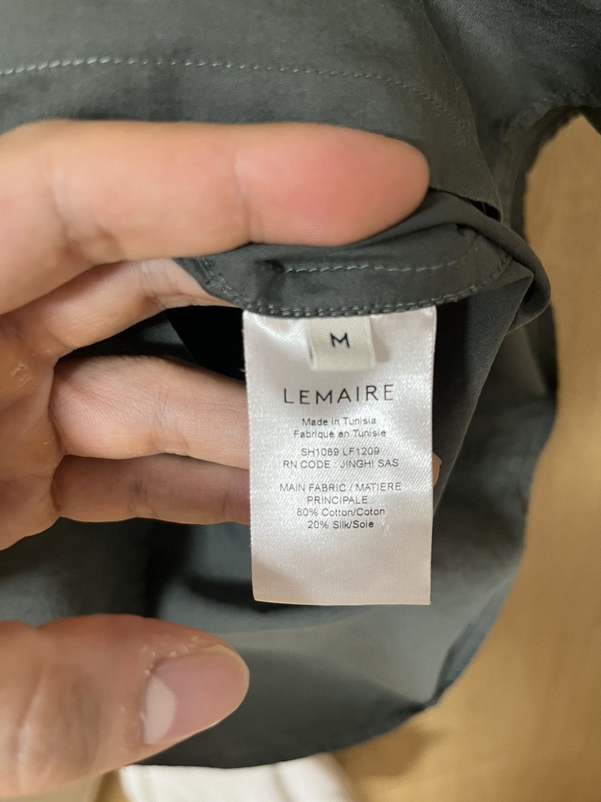 Lemaire Lemaire double pocket shirt Size US M / EU 48-50 / 2 - 7 Thumbnail