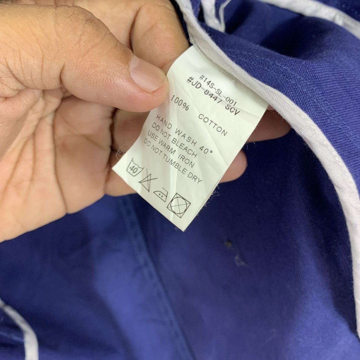 Danton × Vintage VINTAGE DANTON VETEMENTS DE TRAVAIL COAT Size XXS / US 00 / IT 34 - 8 Thumbnail