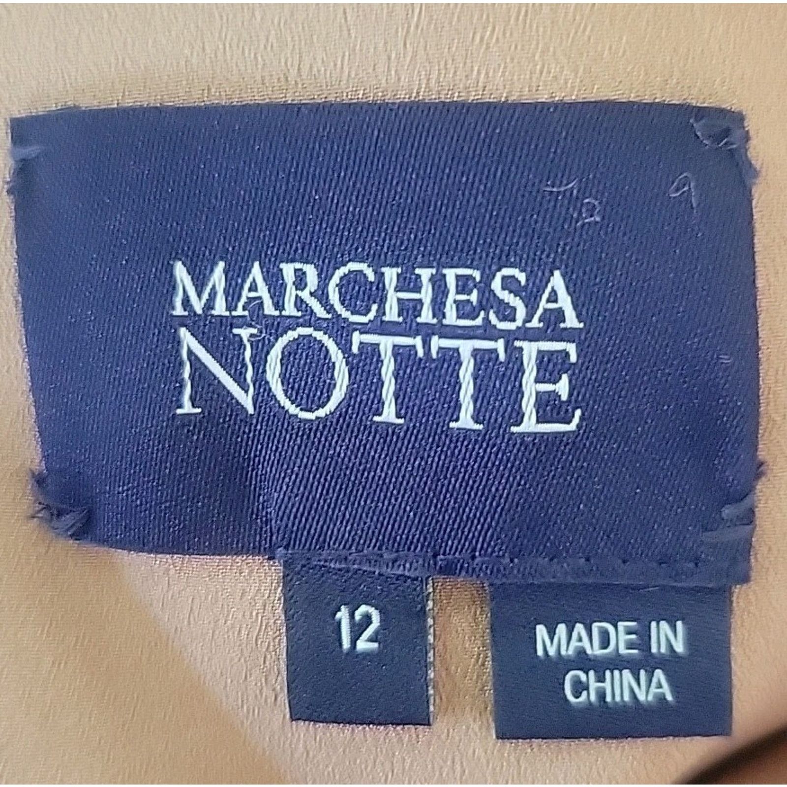 Marchesa Marchesa Notte Appliqué Flowers Cocktail In Burgundy Size 12 Size XL / US 12-14 / IT 48-50 - 10 Thumbnail