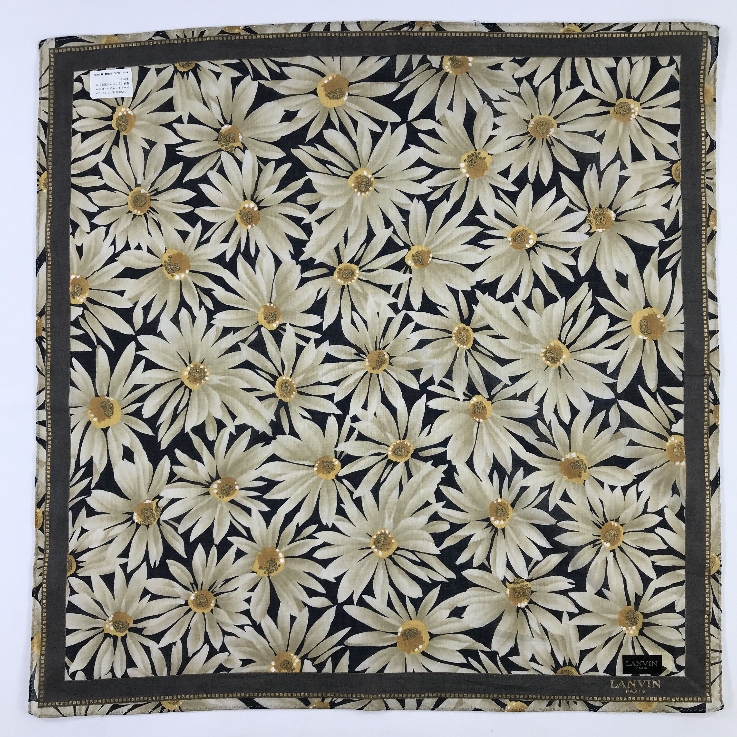 Lanvin × Vintage Lanvin Handkerchief / Neckerchief / Bandana Size ONE SIZE - 3 Thumbnail