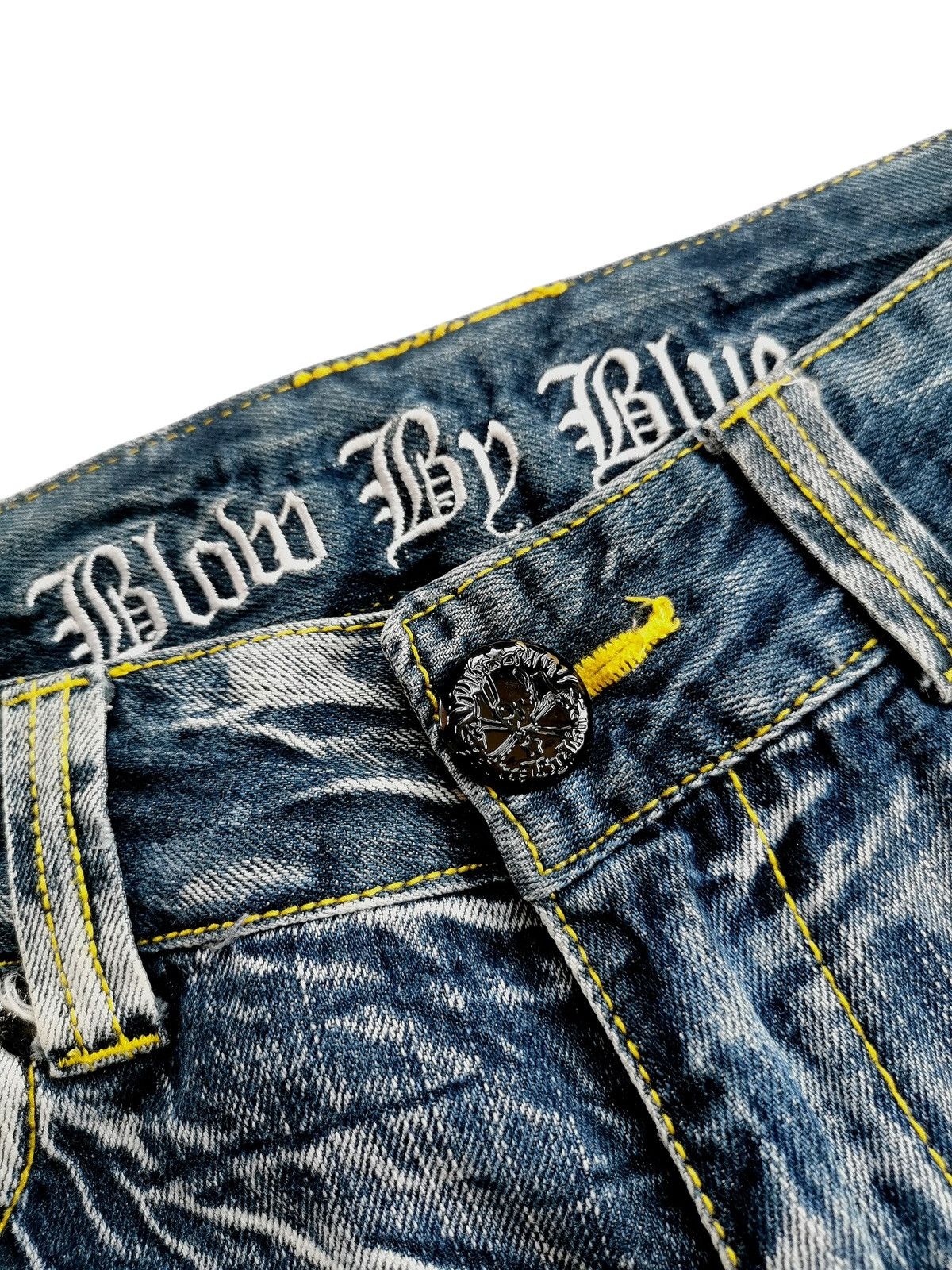 Tornado Mart Blow By Blue whiskering jeans style tornado mart Size US 30 / EU 46 - 11 Thumbnail